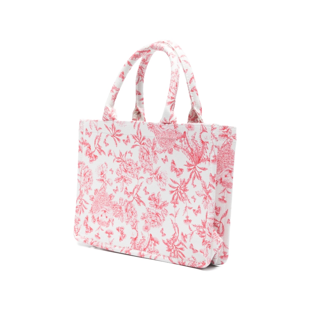 small floral-print tote bag - Img 2