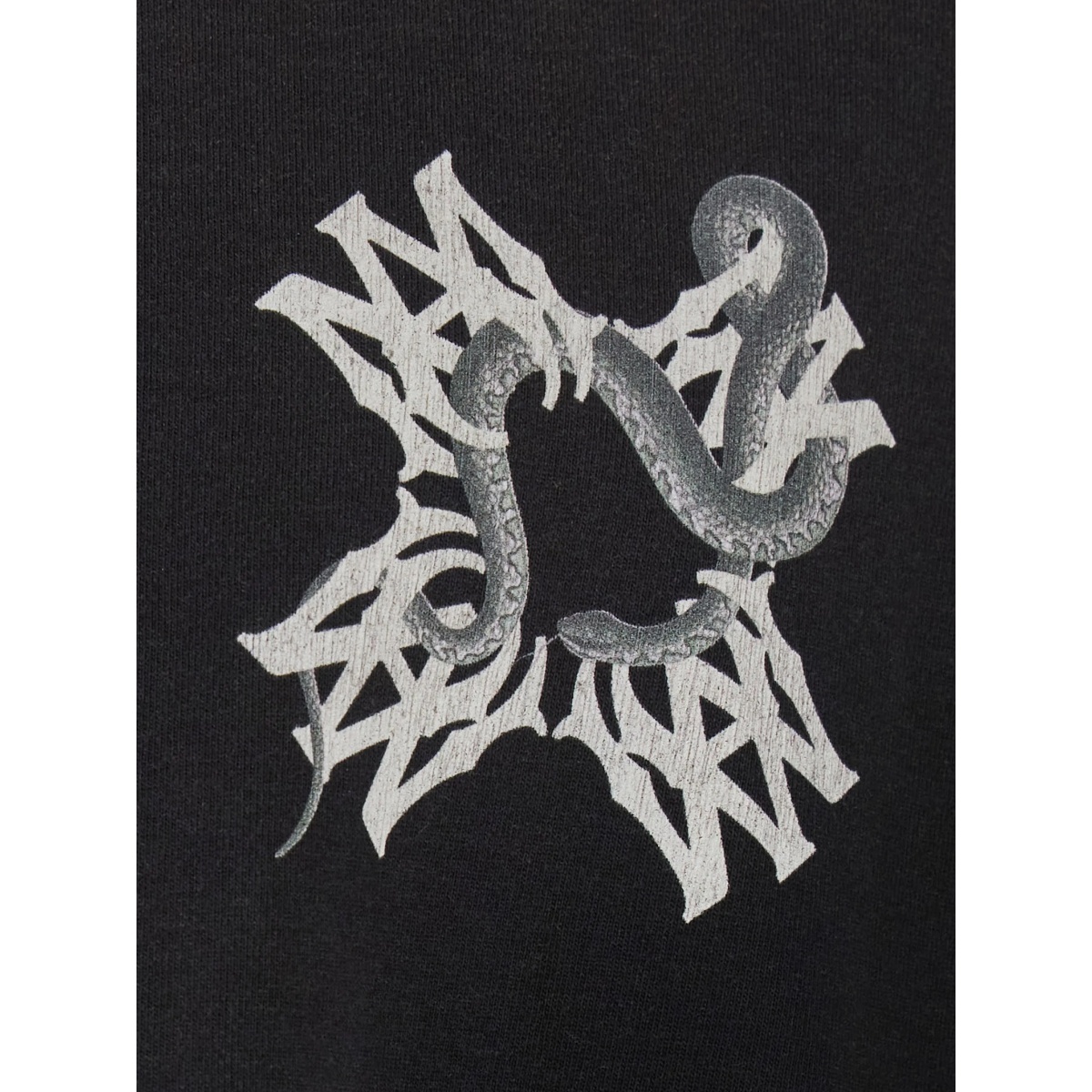 snake-print T-shirt - Img 3