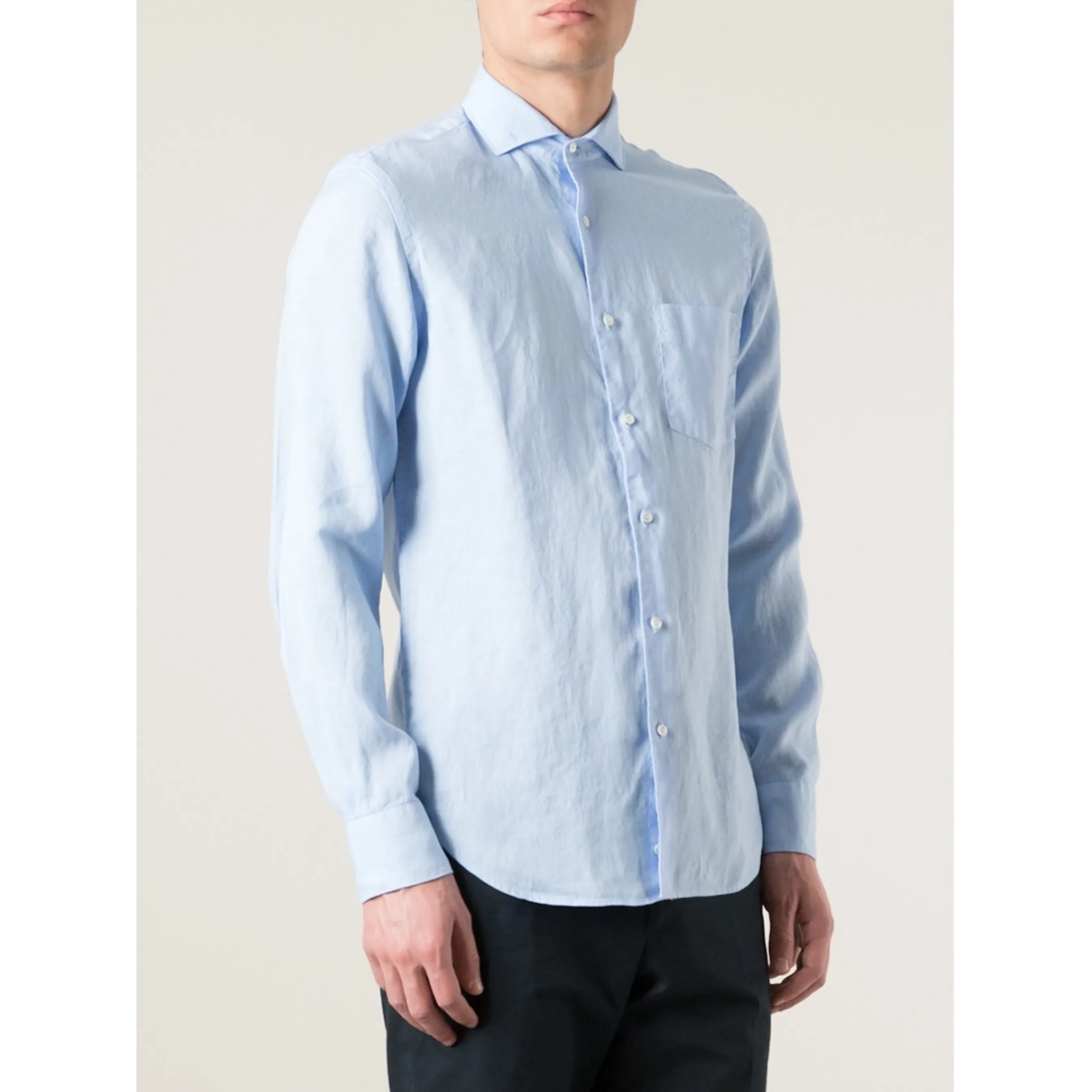 spread collar shirt - Img 3