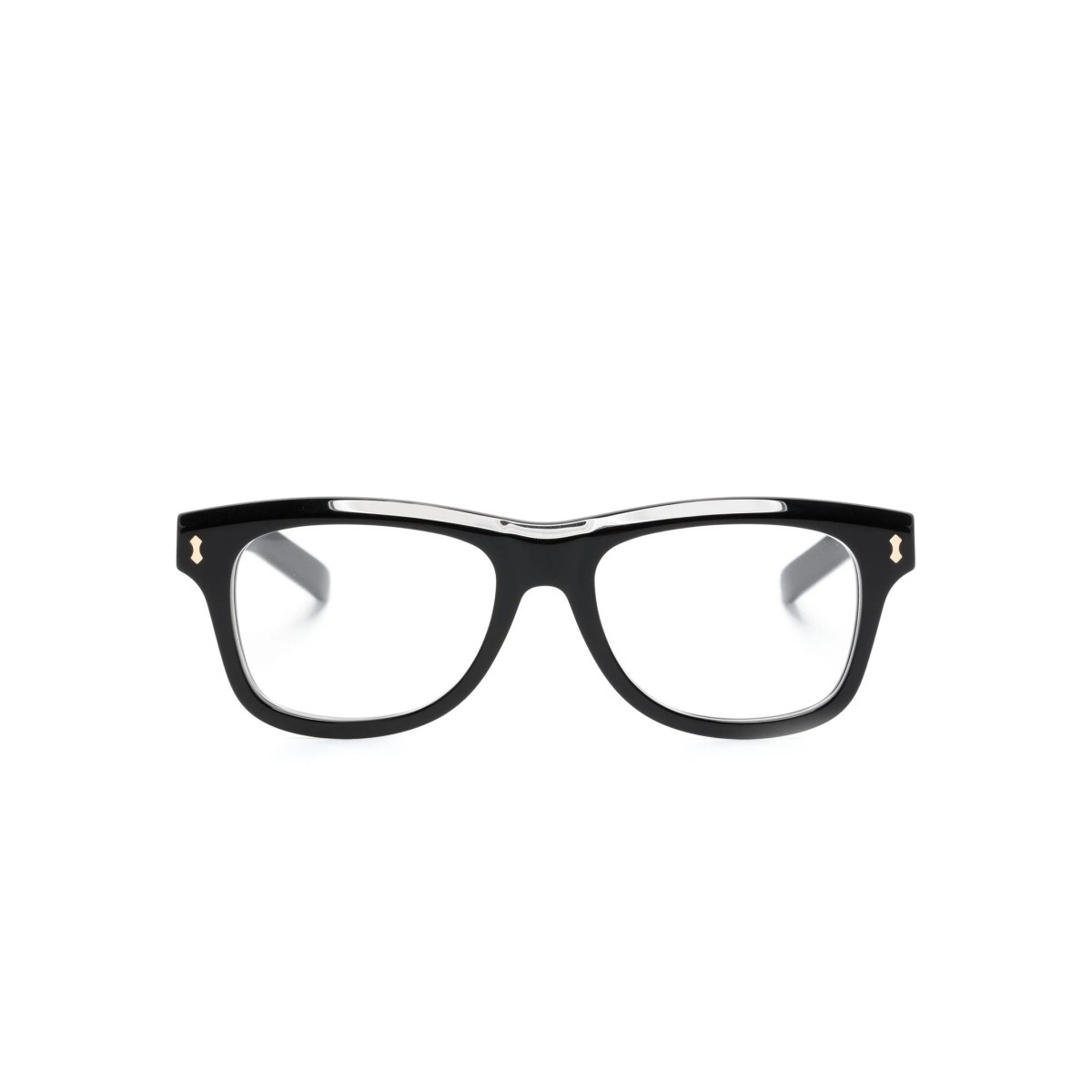 square-frame glasses