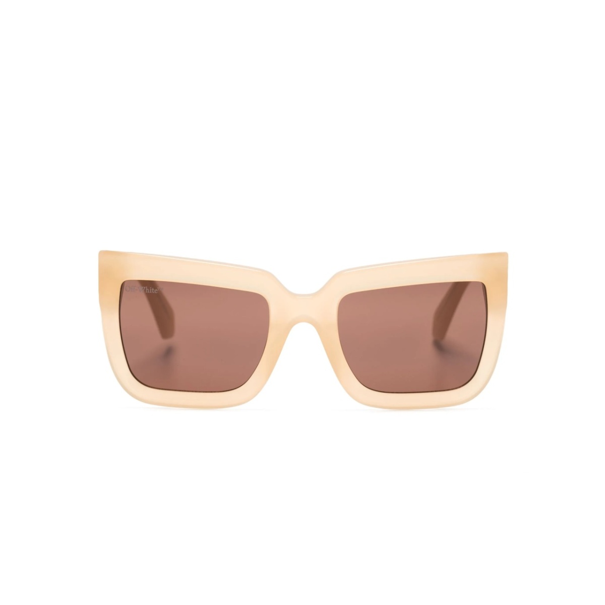 square-frame tinted sunglasses