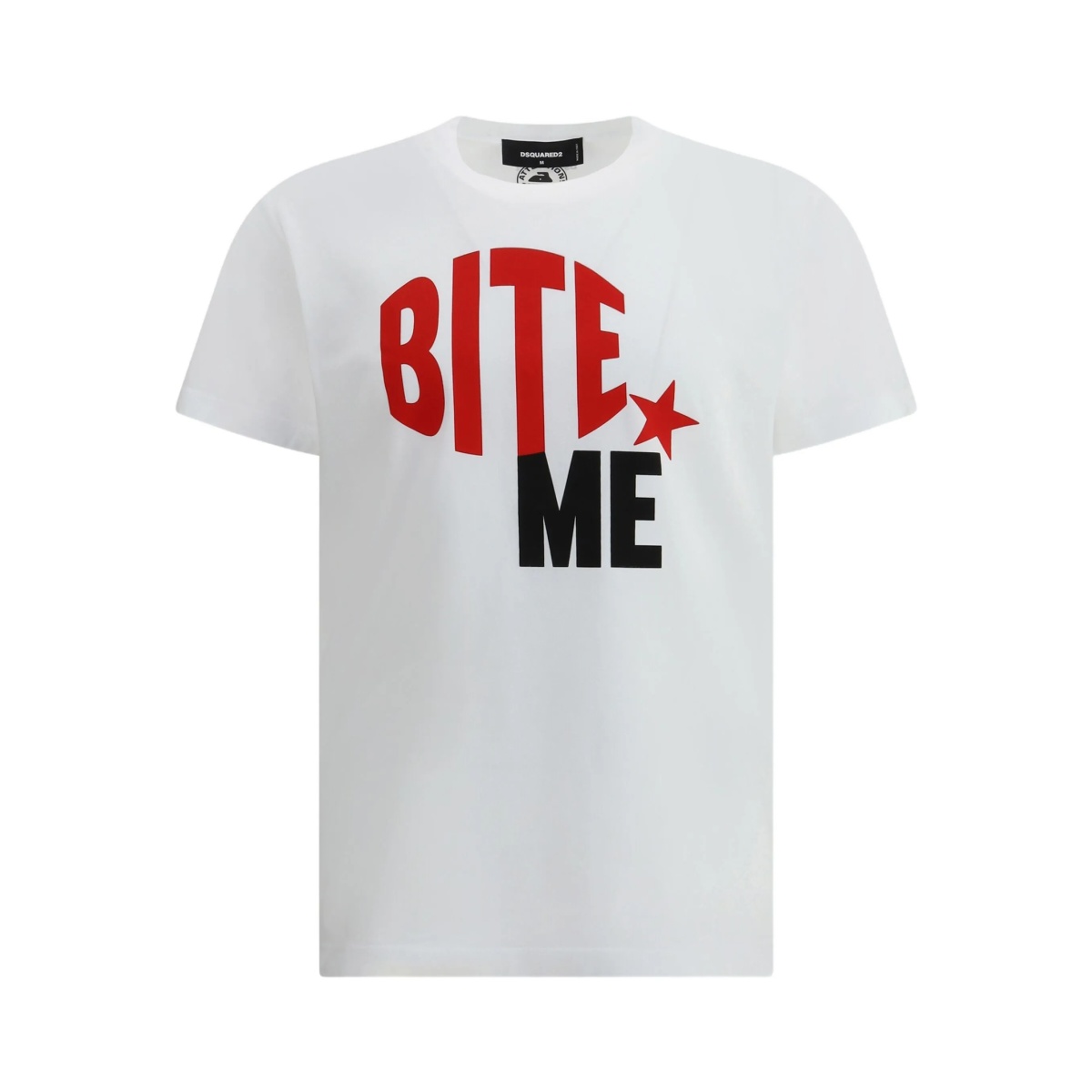 star-print cotton T-shirt