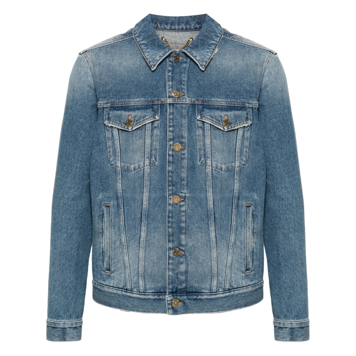 stonewashed denim jacket