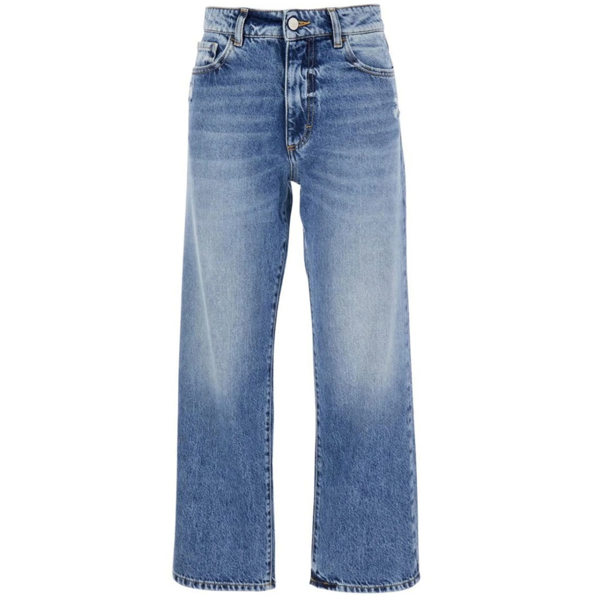 stonewashed jeans