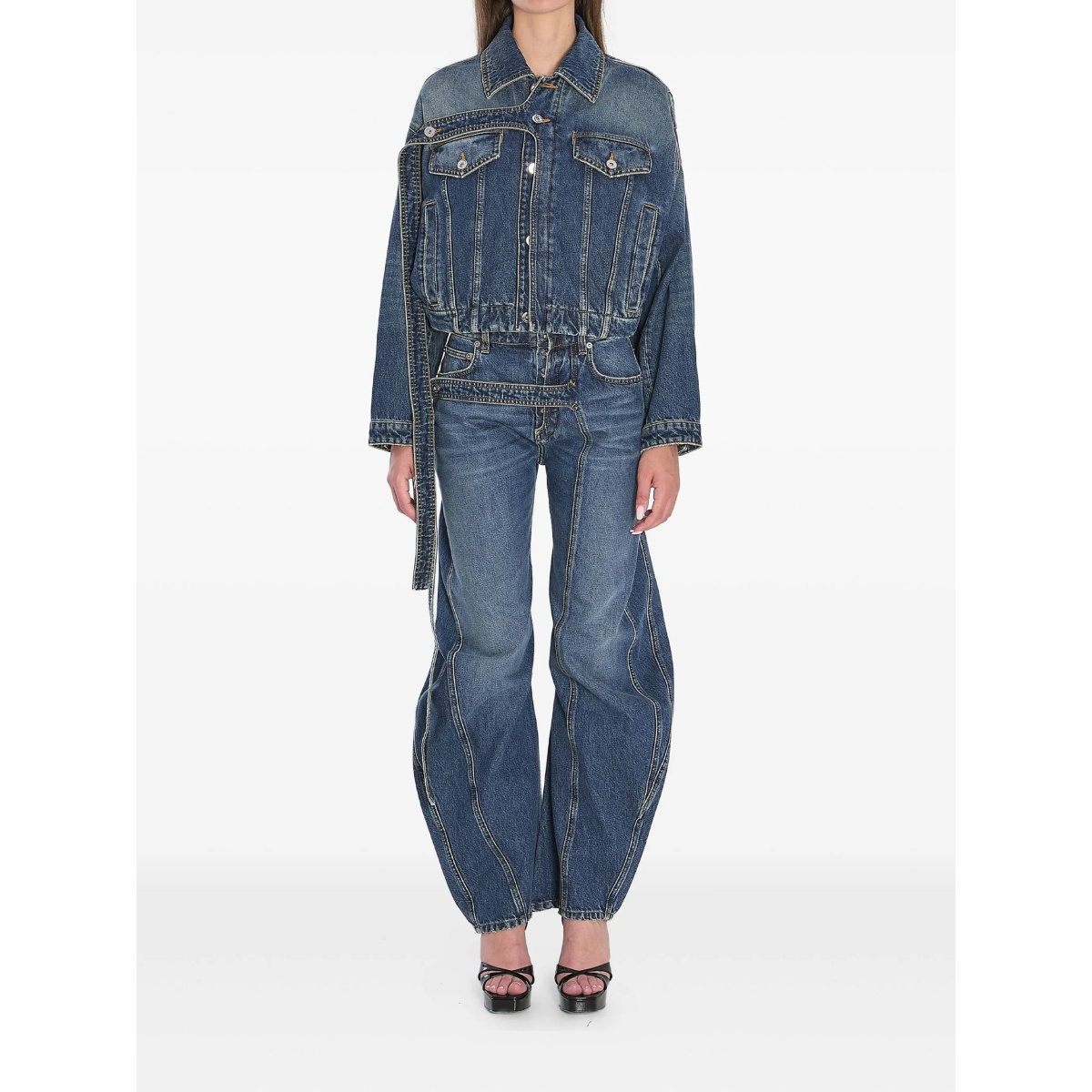 Strap denim jacket - Img 2