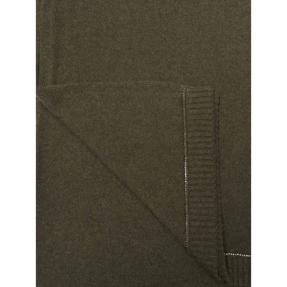 strass-trim scarf - Img 3