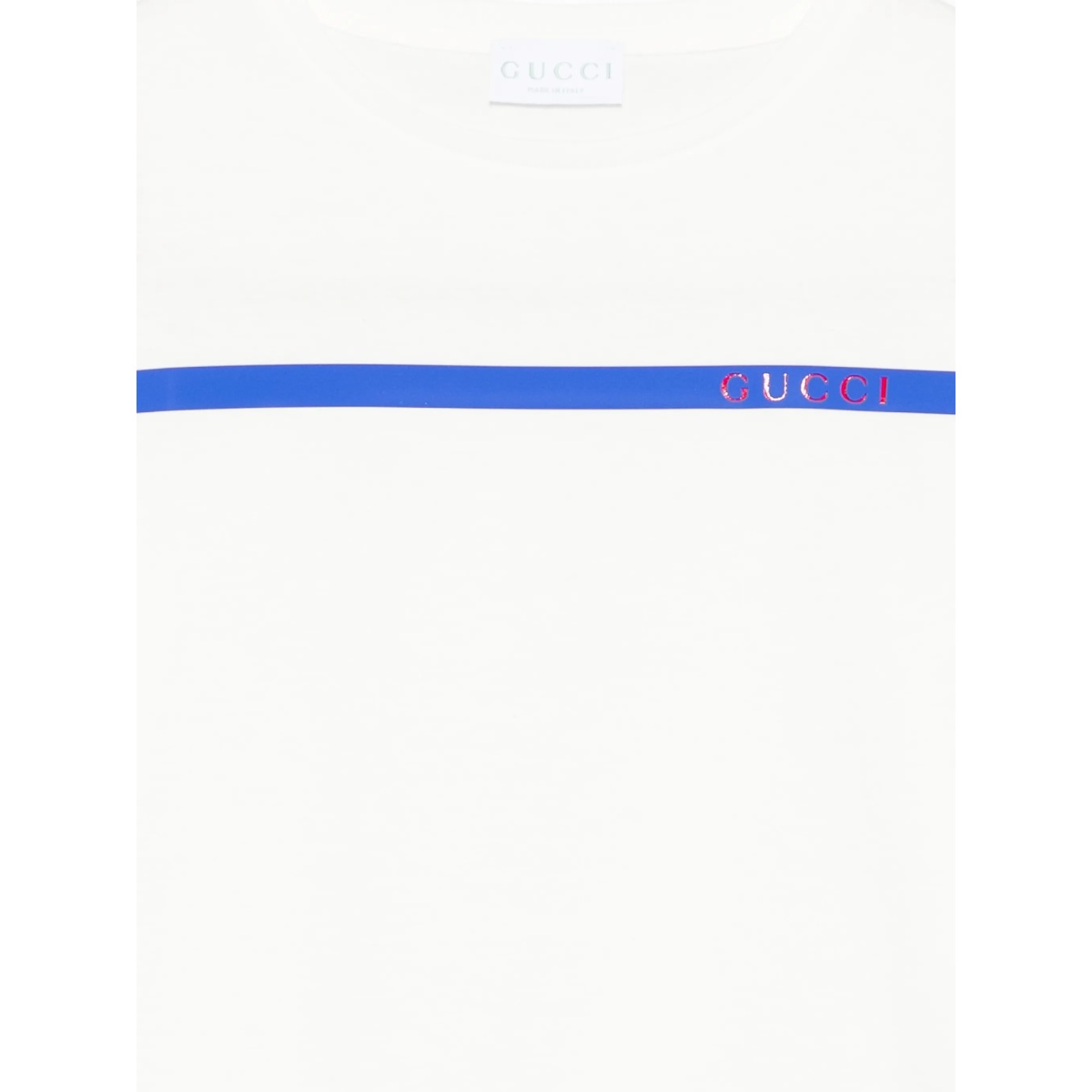 stripe-detailed T-shirt - Img 3
