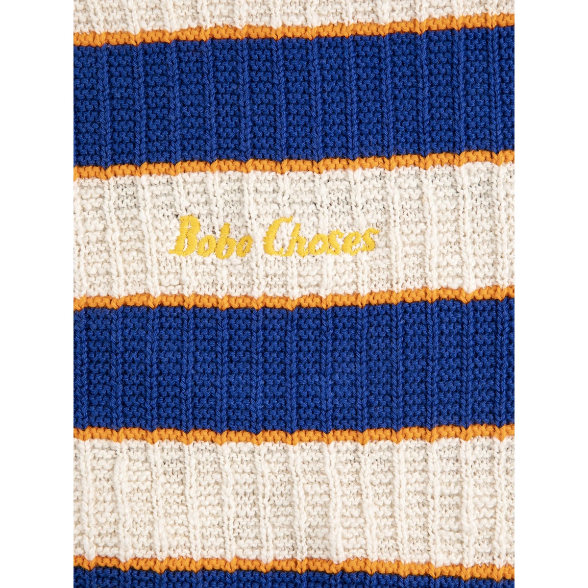 striped embroidery sweater - Img 3