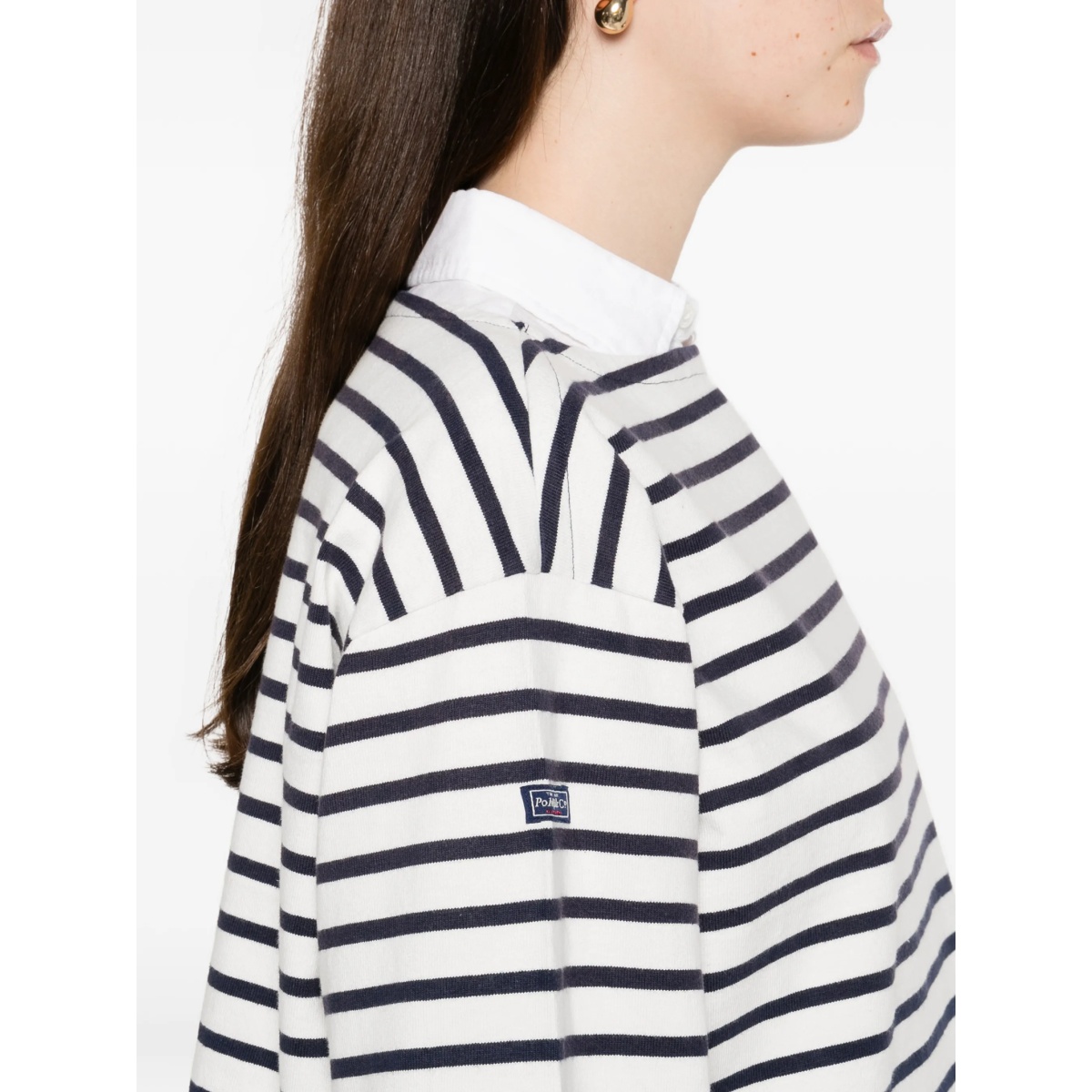 striped-pattern sweatshirt - Img 5