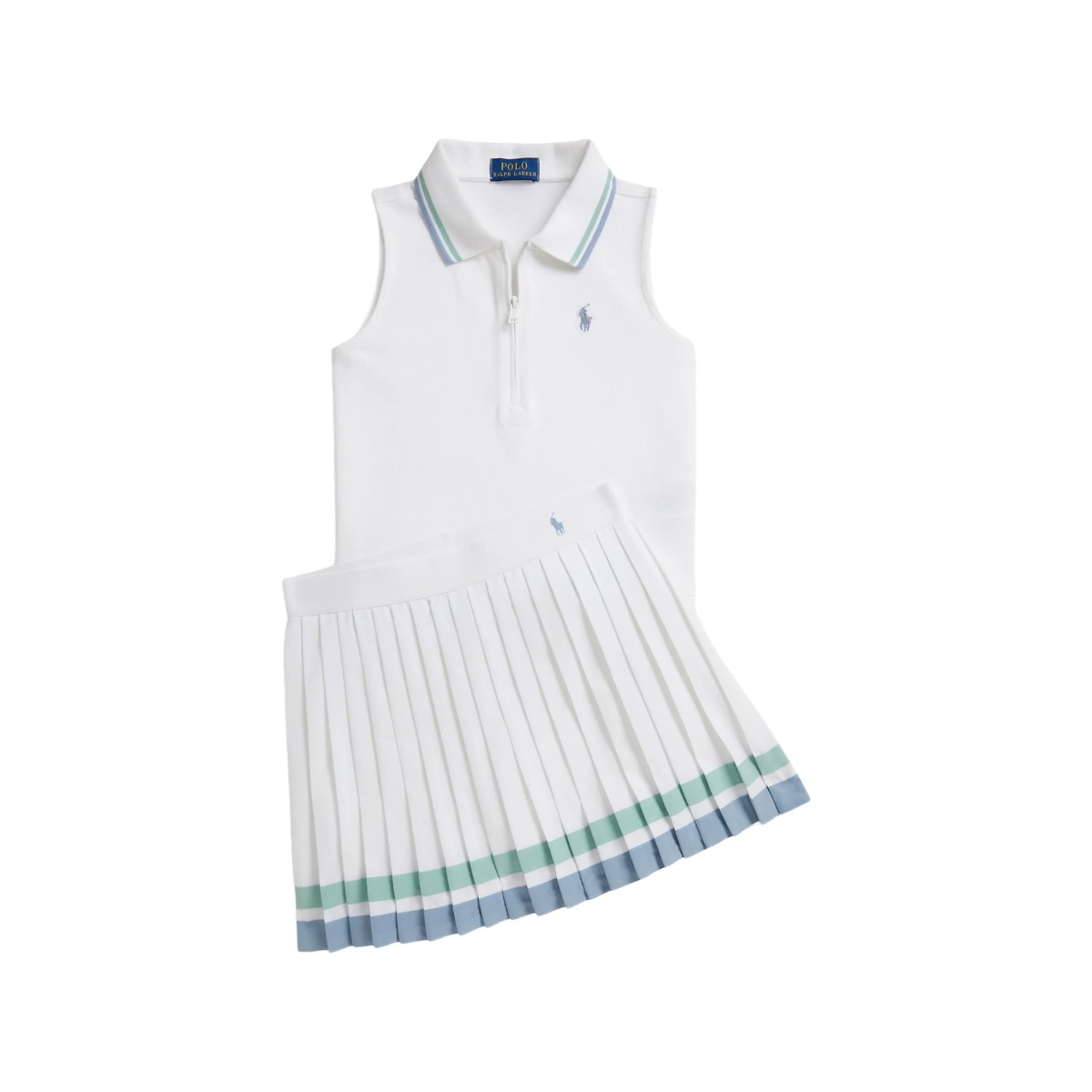 striped pleated skort - Img 4