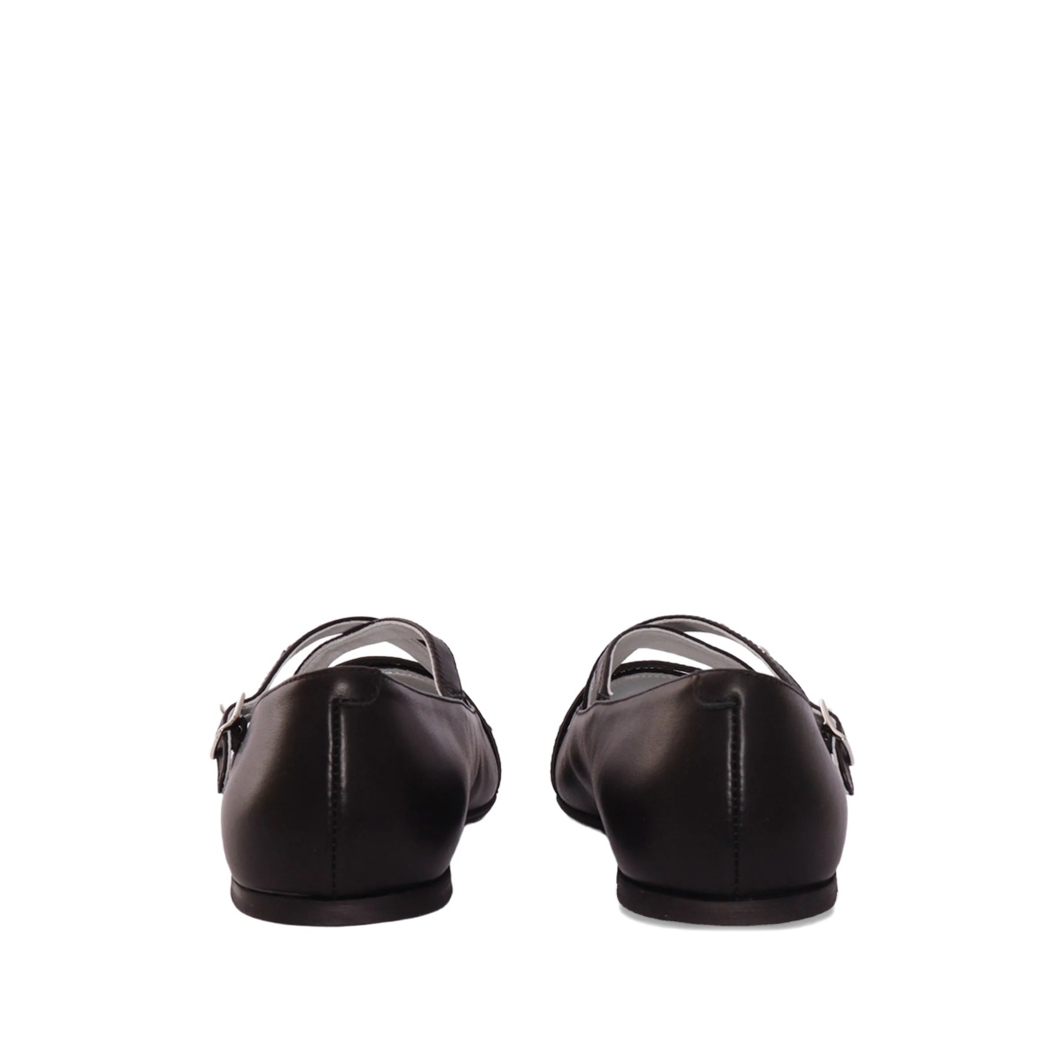 studded-strap ballet flats - Img 3