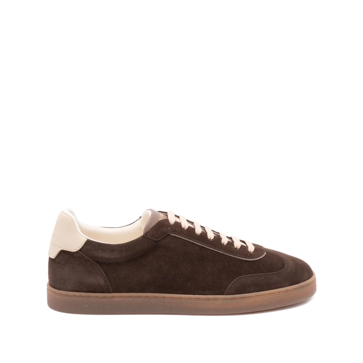 suede low-top sneakers