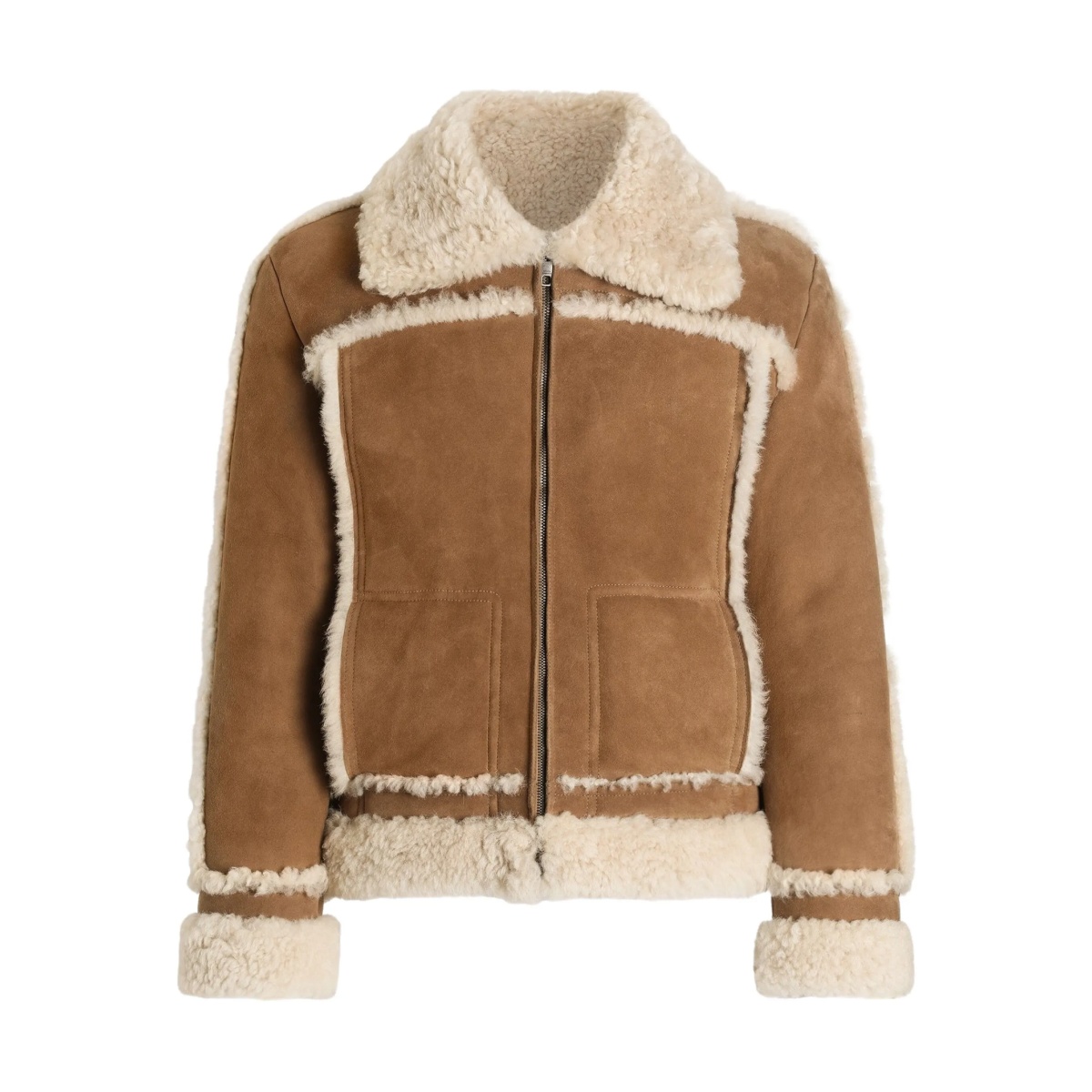suede shearling jacket