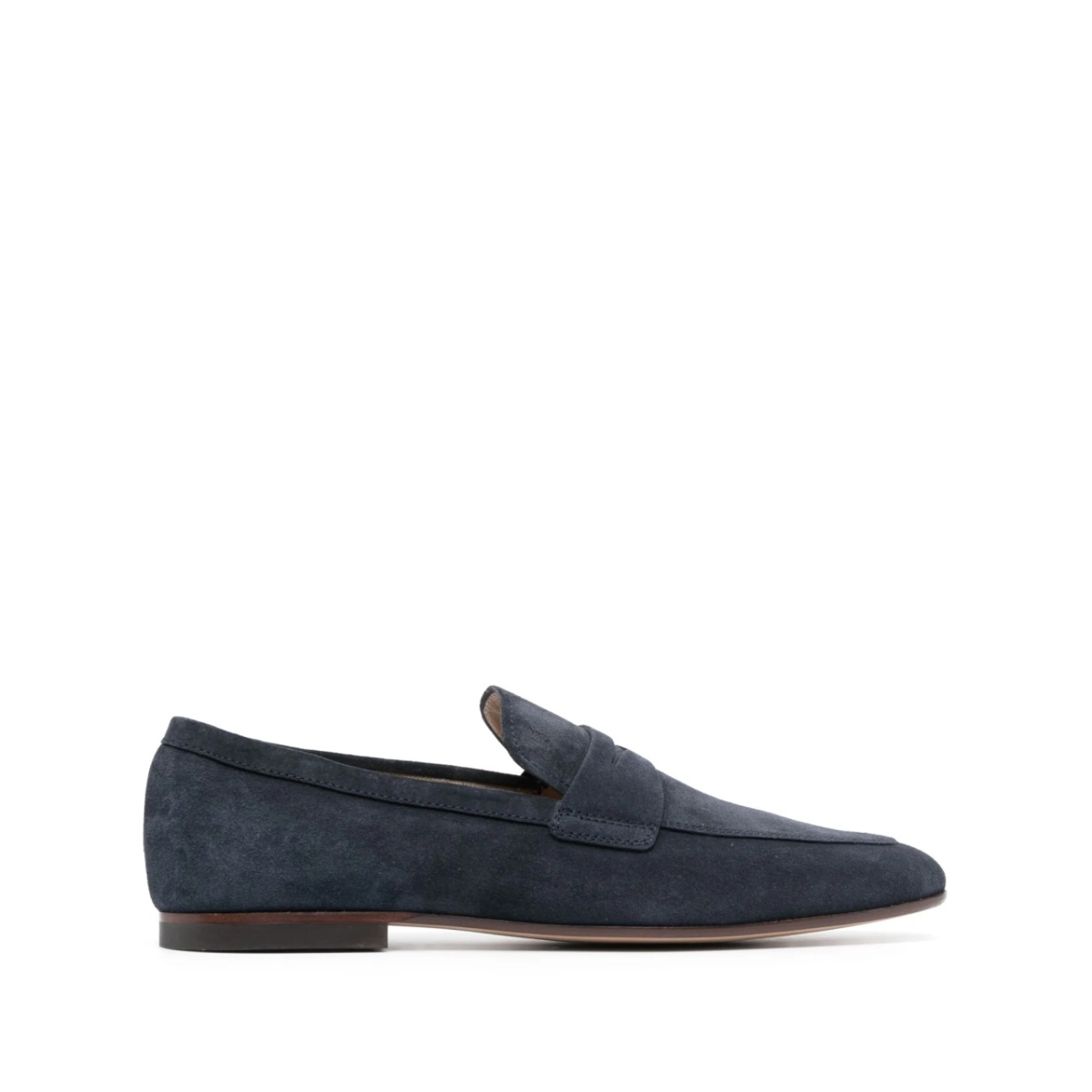 suede slip-on loafers