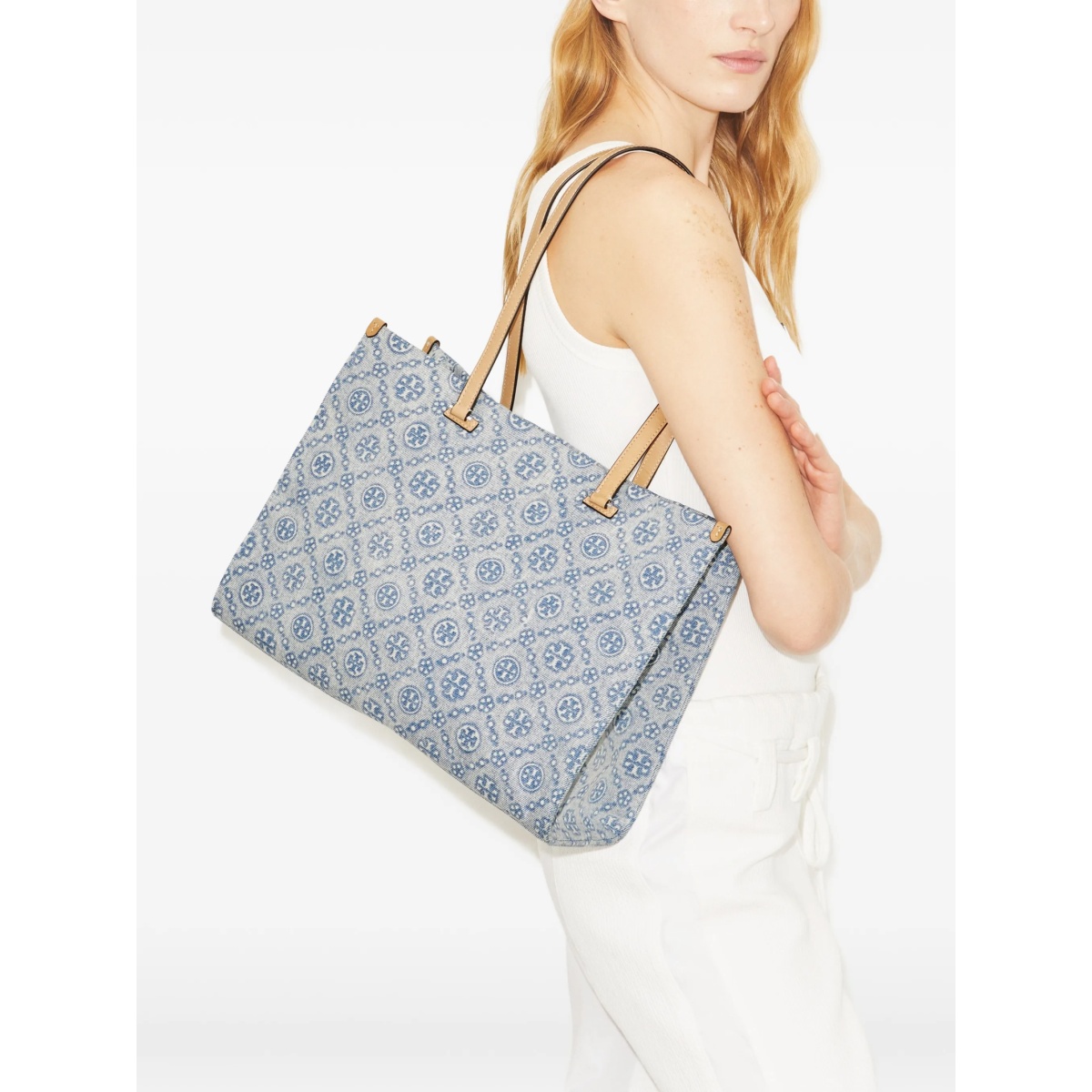 T-Monogram denim tote - Img 2
