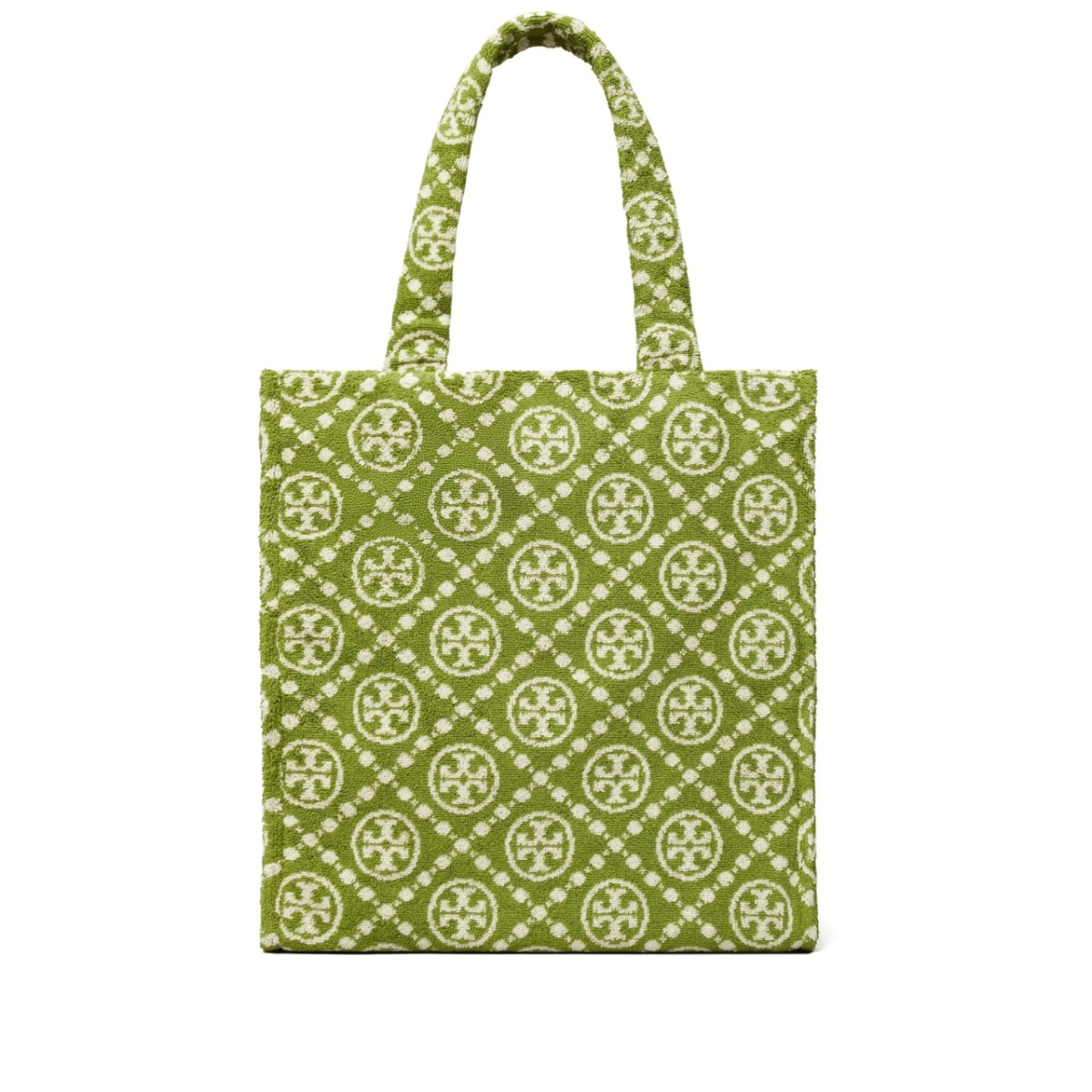 T Monogram terry tote bag