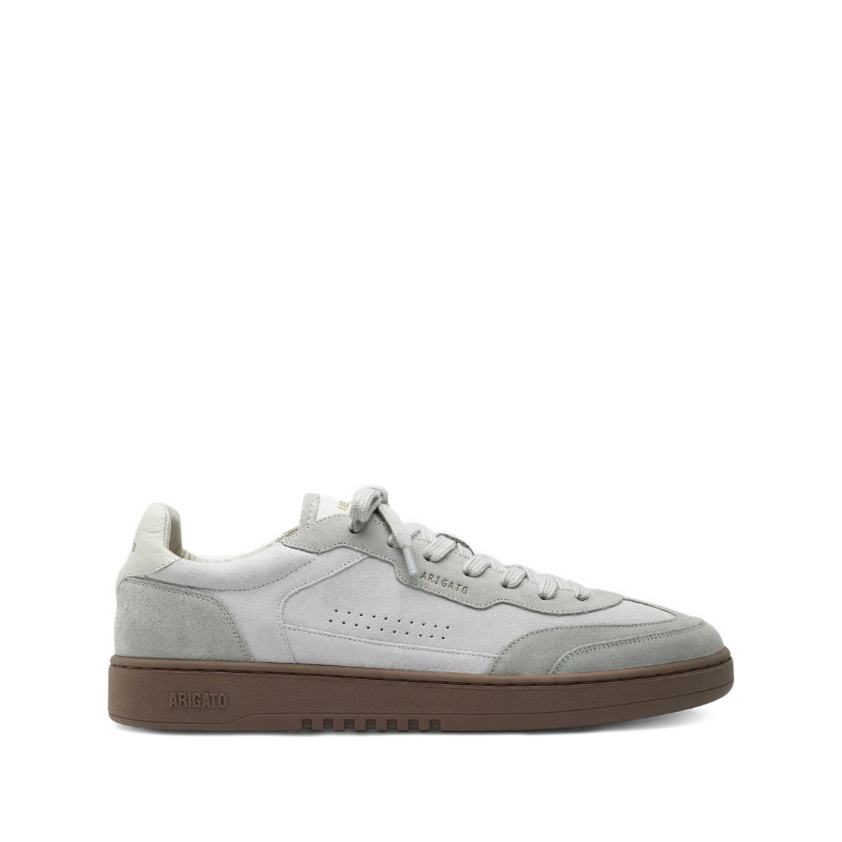 T-toe suede trainers