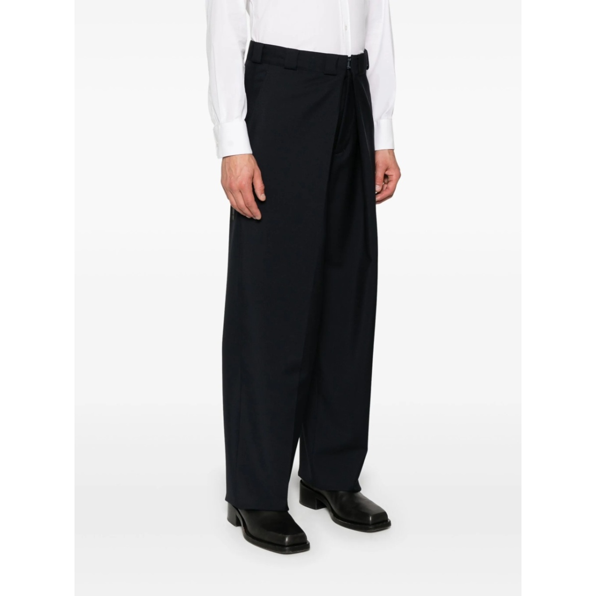 tailored straight-leg trousers - Img 3