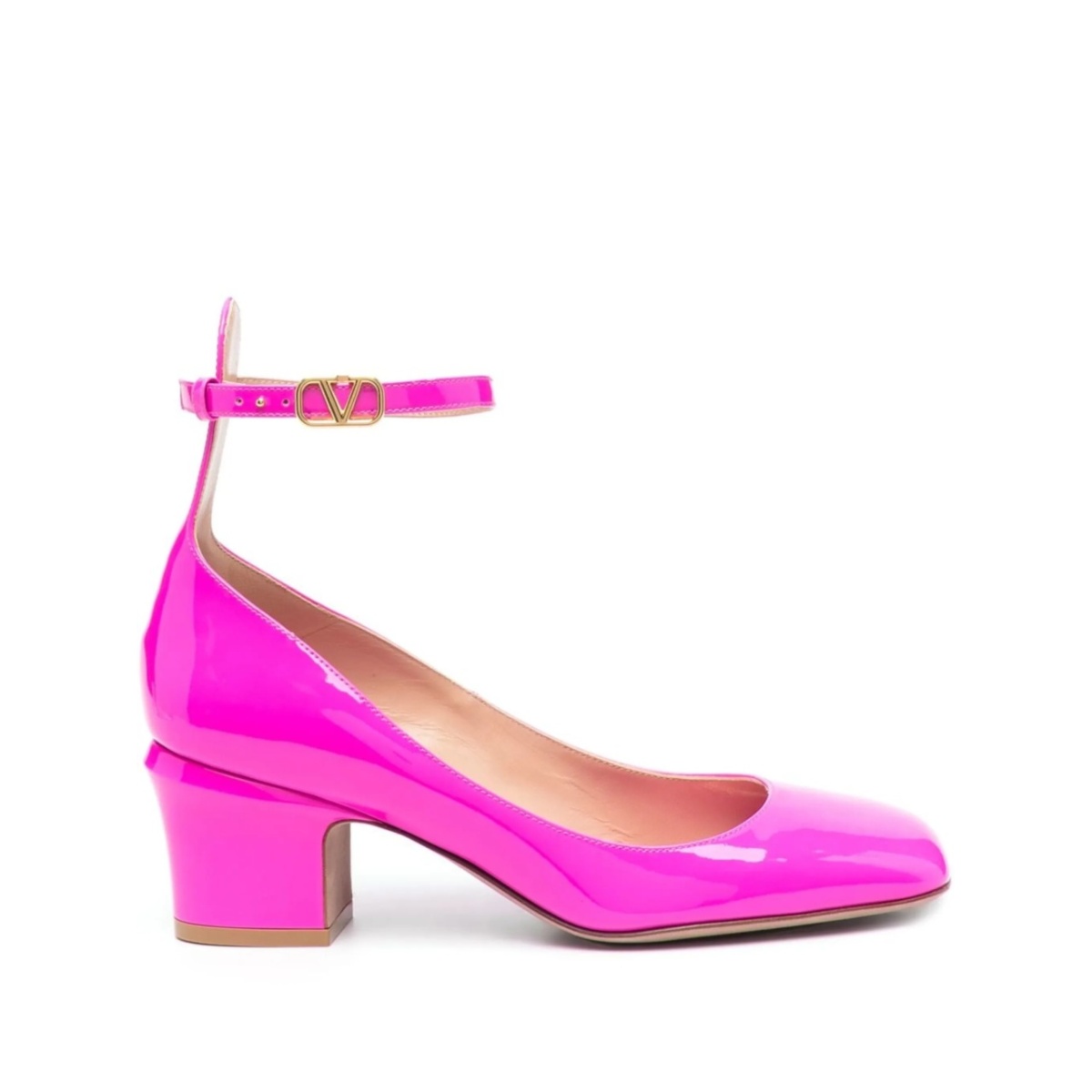Tan-Go 60mm patent-leather pumps