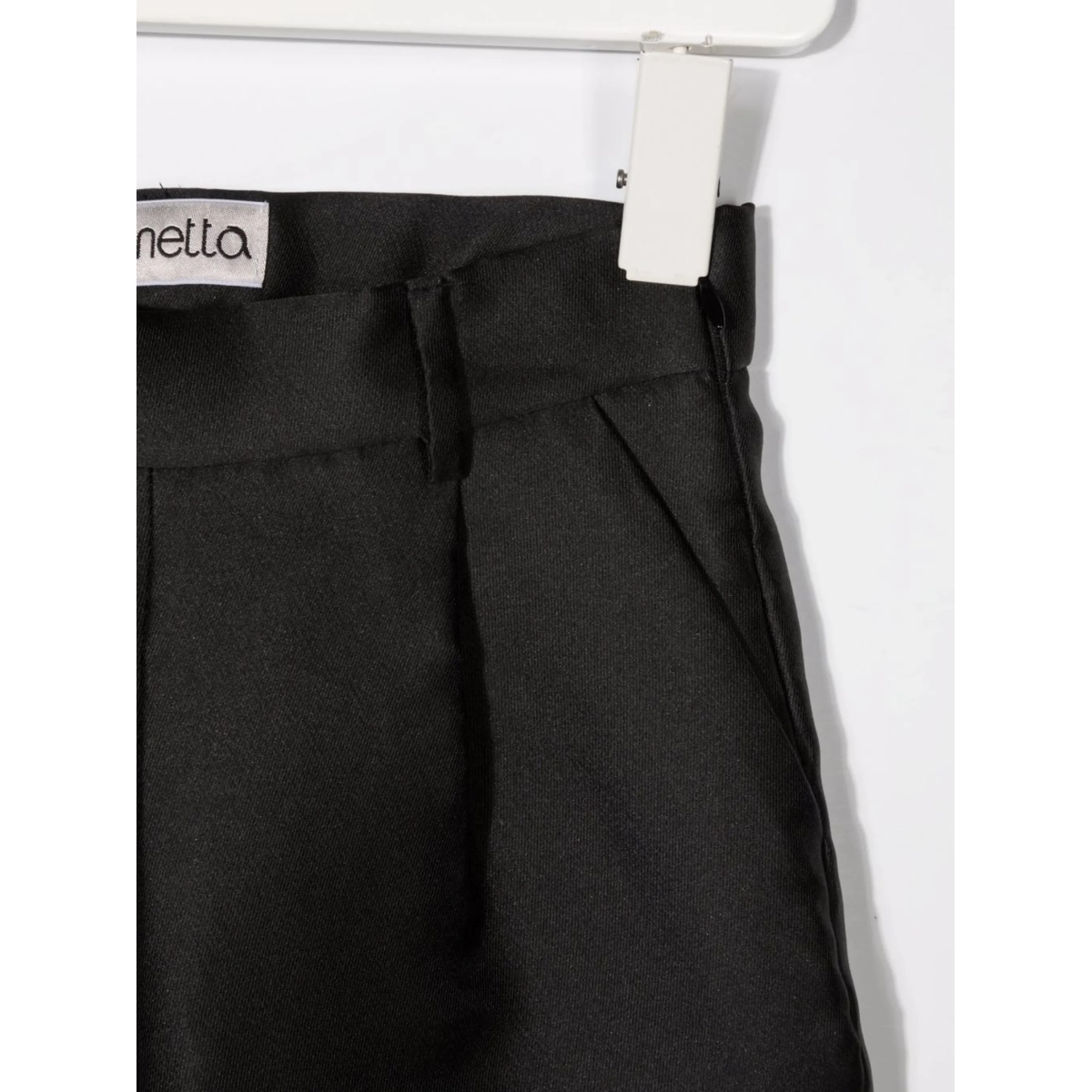 tapered-leg satin trousers - Img 3
