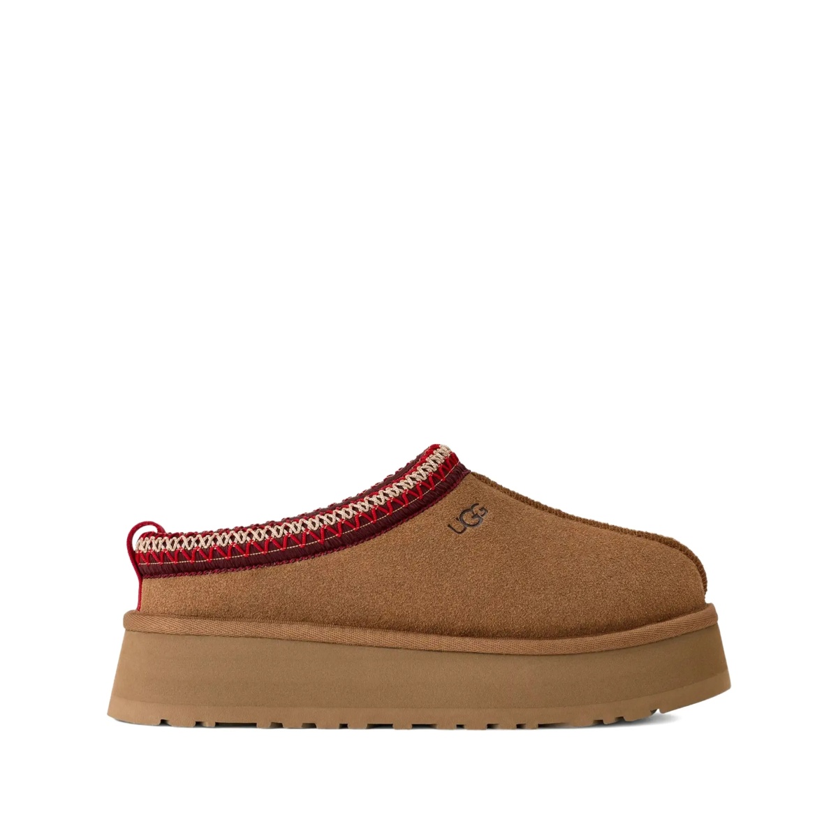 Tazz platform-sole embroidered loafers