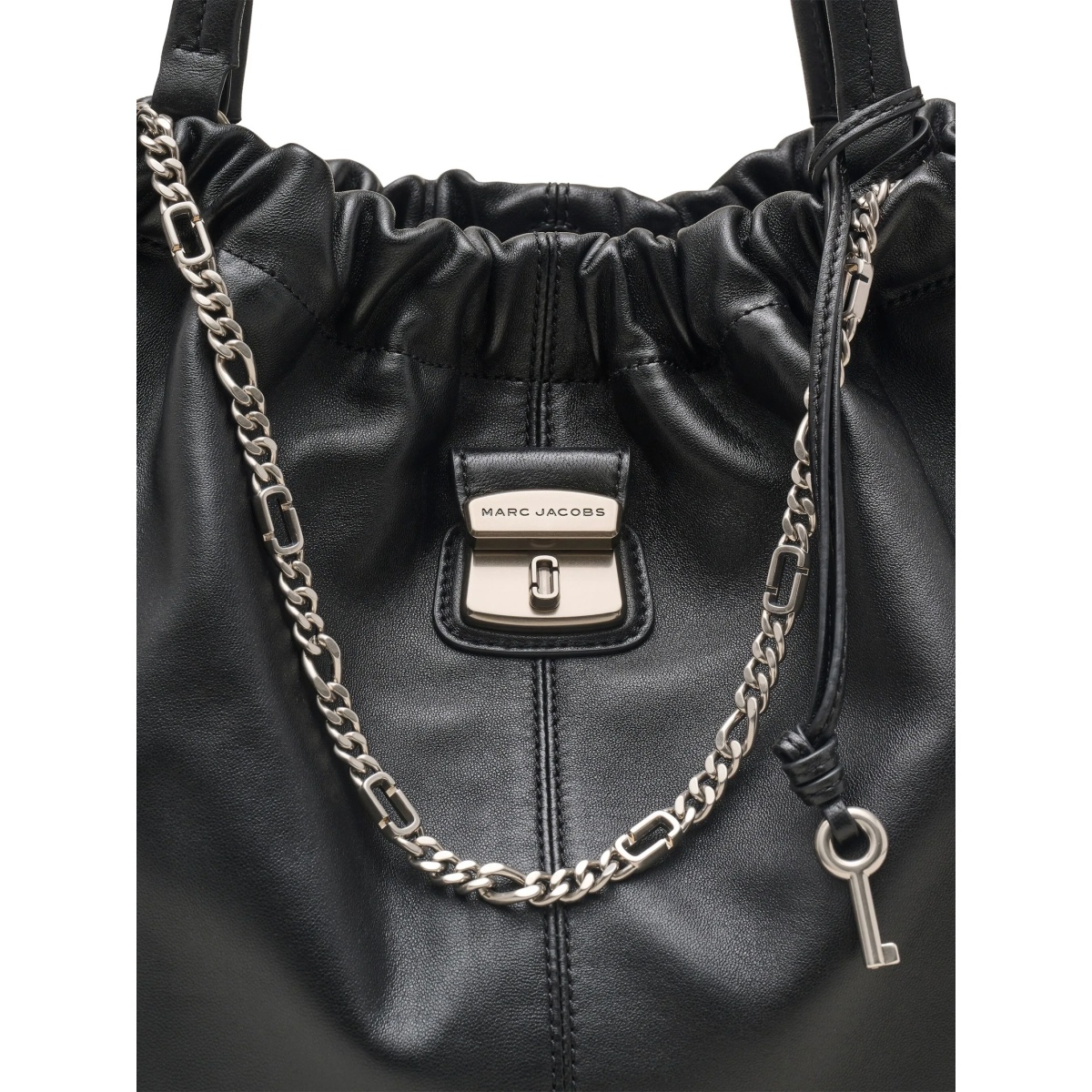The Cristina chain-embellished drawstring tote - Img 4