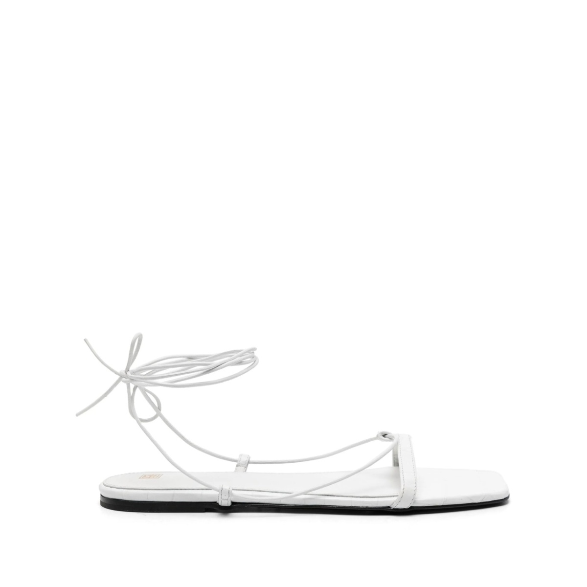 The Croco Tie sandals