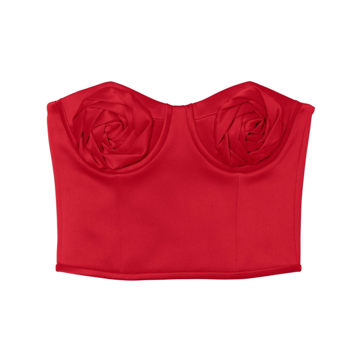The Duchess Satin Rose corset