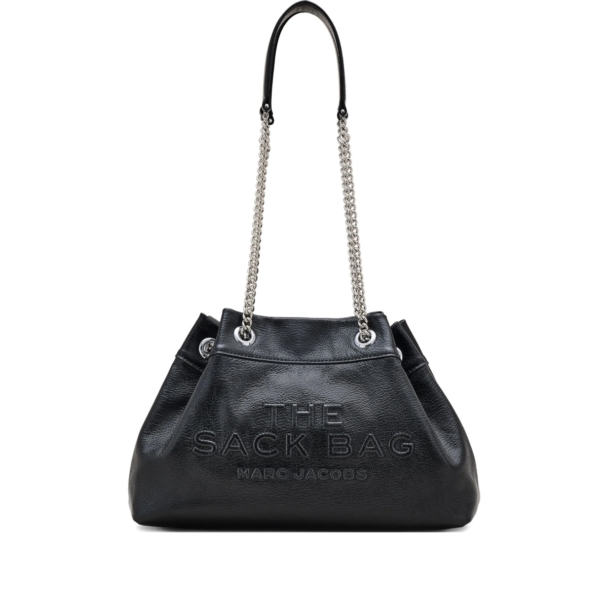 The Leather Chain Sack bag