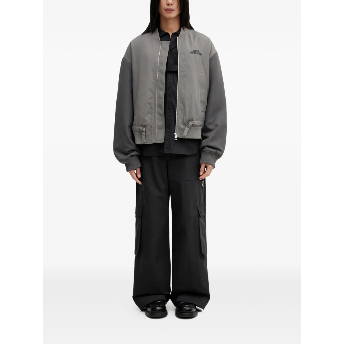 two-tone bomber jacket - Img 2