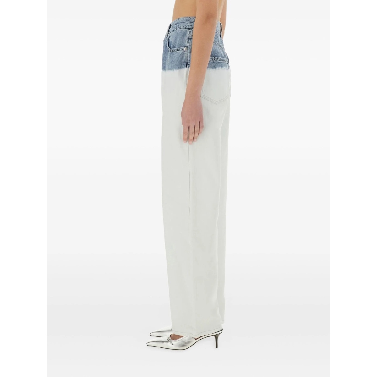 two-tone moschino jeans - Img 3