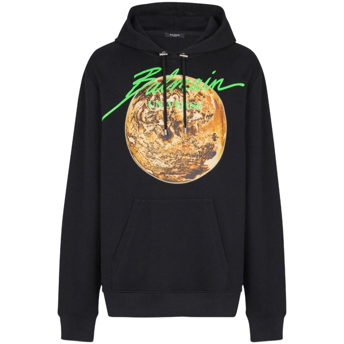 Universe & Planet-print hoodie