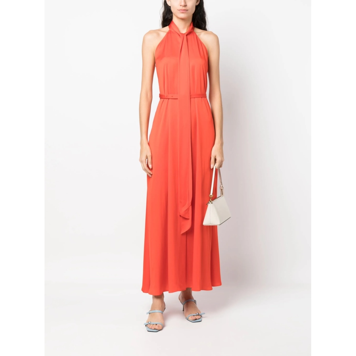 V-neck sleeveless shirt dress - Img 2