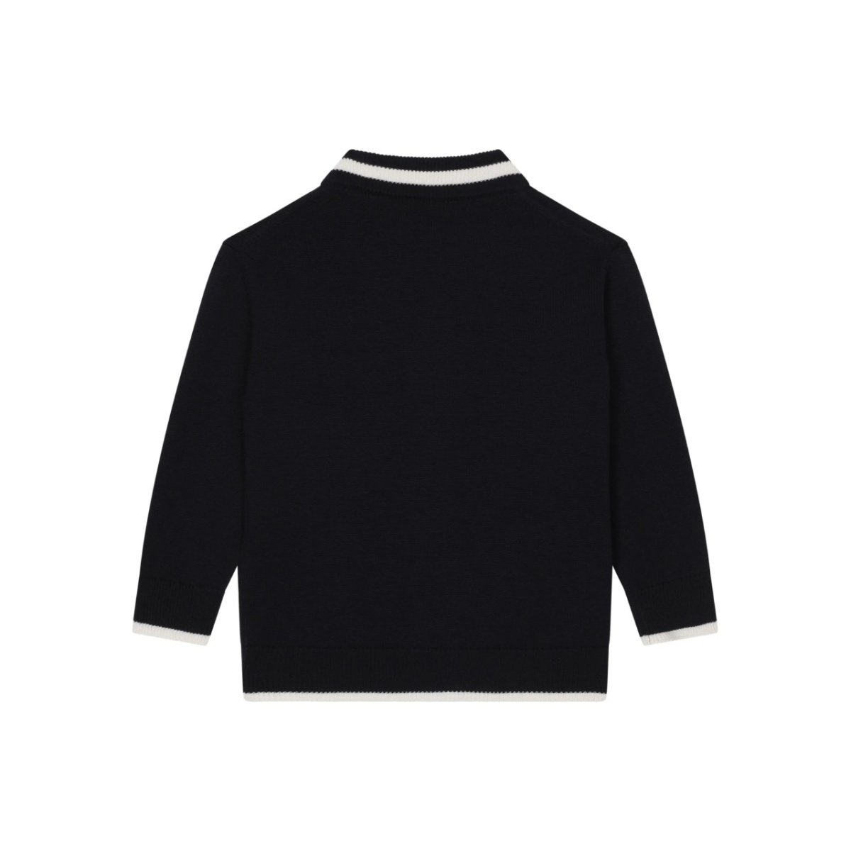 varsity-patch wool cardigan - Img 2