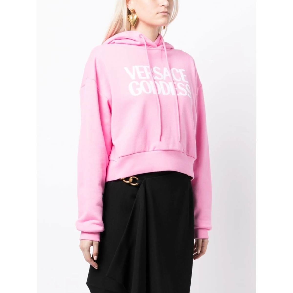 Versace Goddess logo hoodie - Img 3