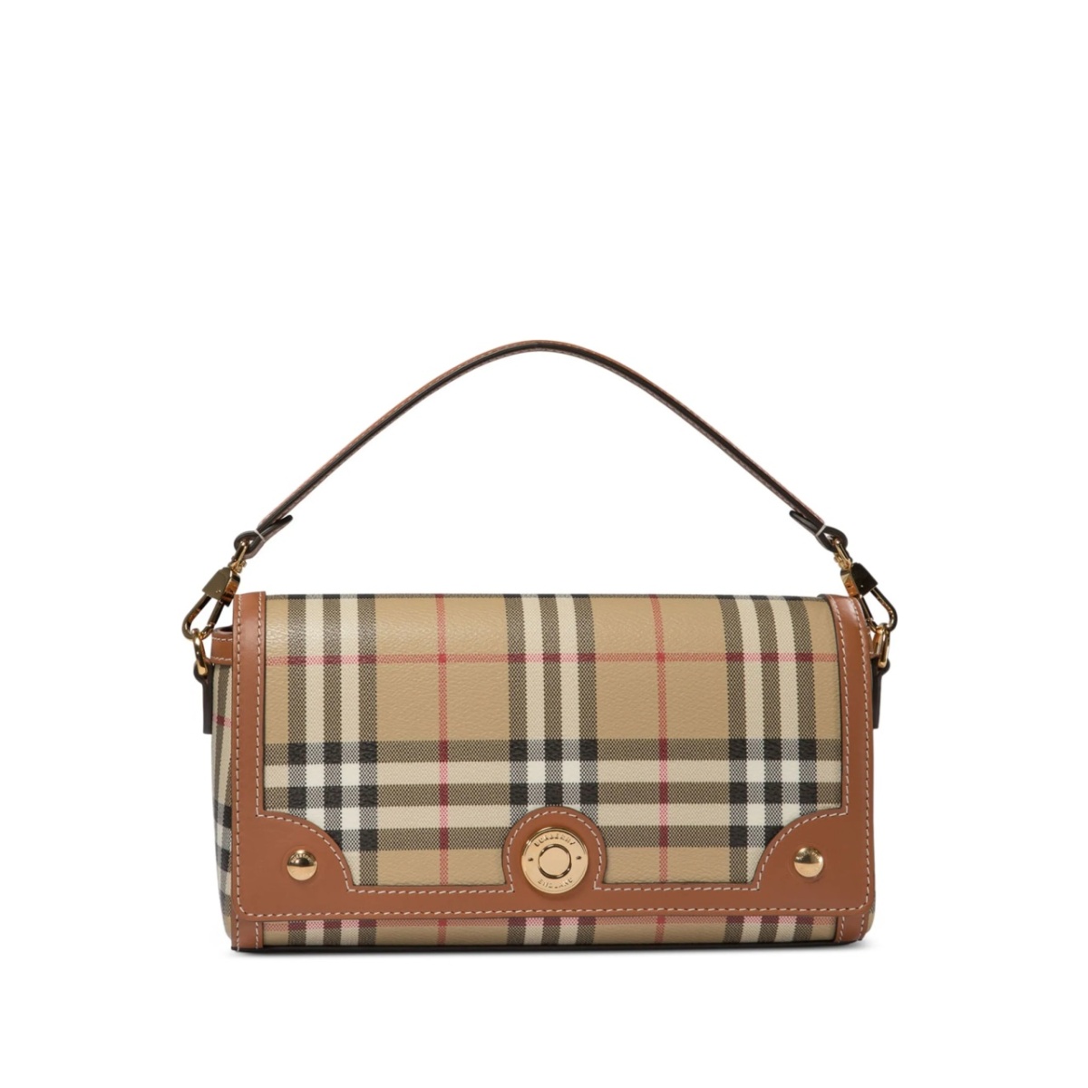Vintage Check logo-plaque shoulder bag