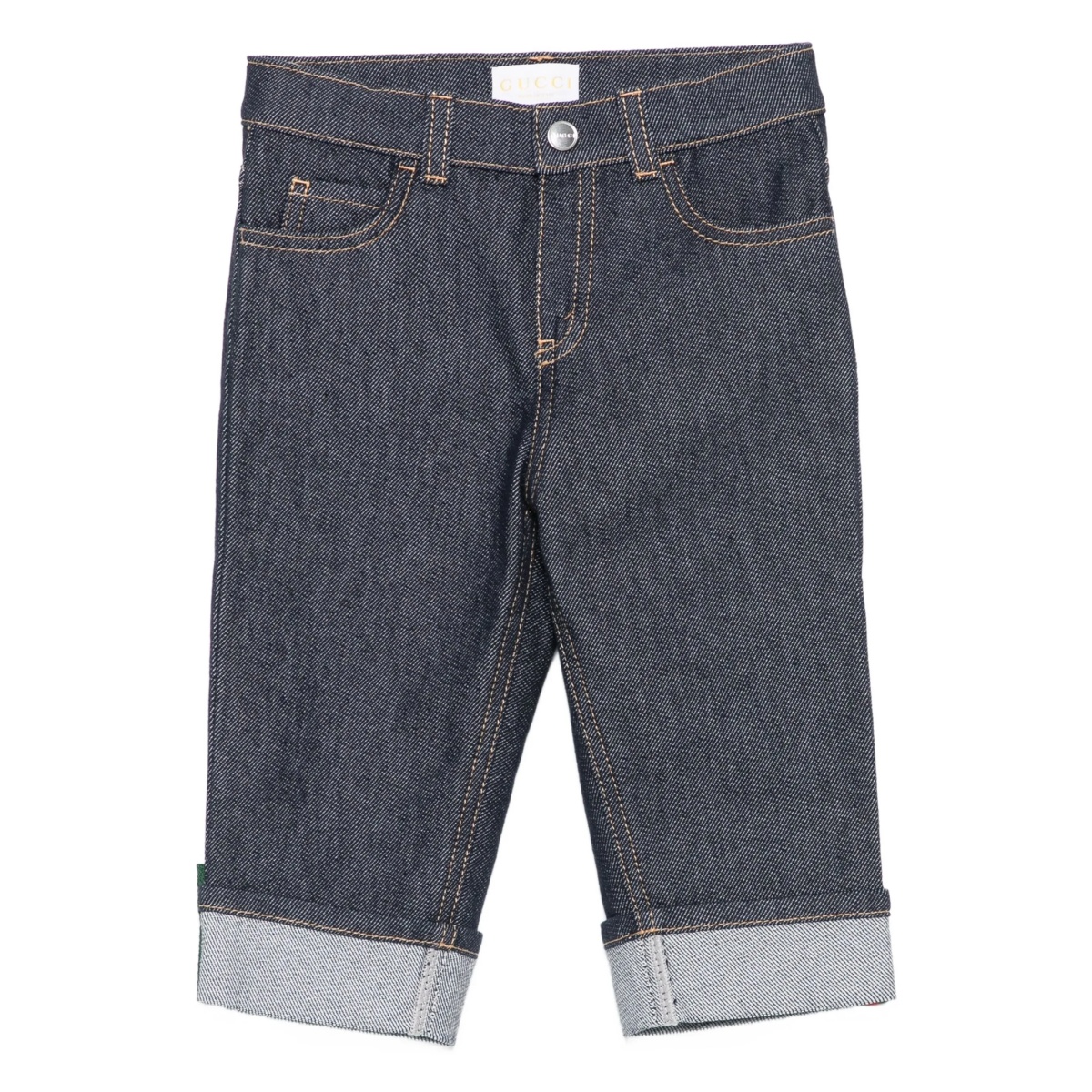 Web-stripe jeans