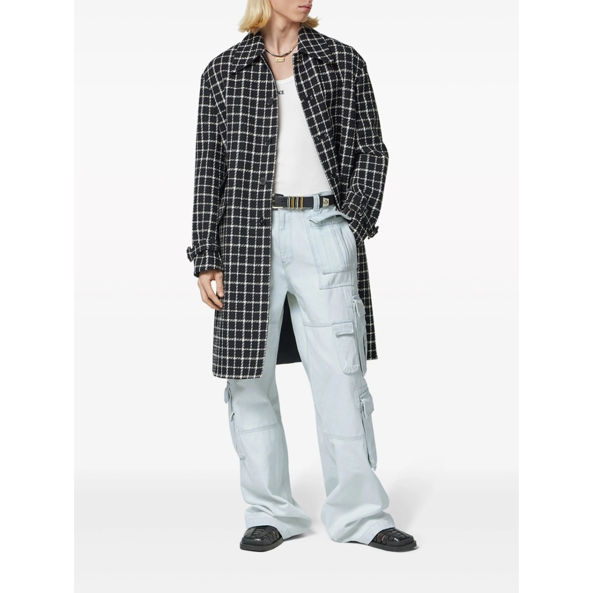 wide-leg cargo jeans - Img 2