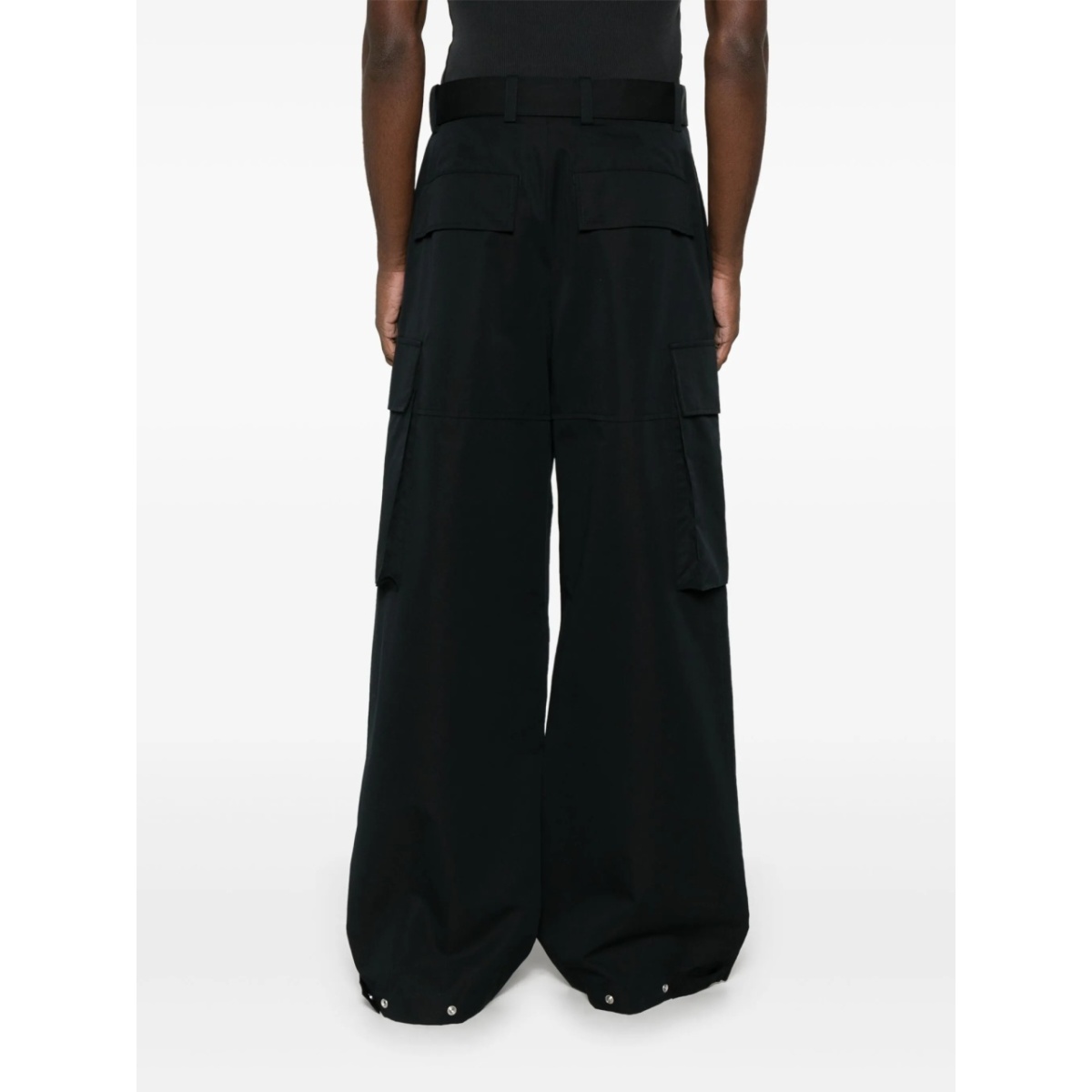 wide-leg cargo pants - Img 4