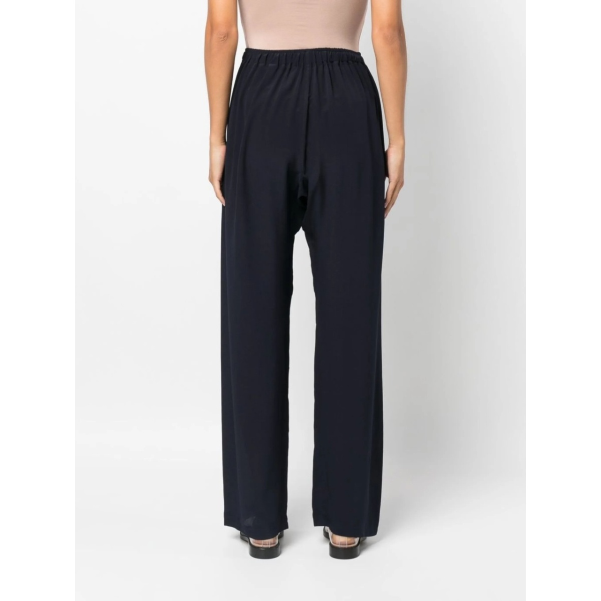 wide-leg high-waisted trousers - Img 4