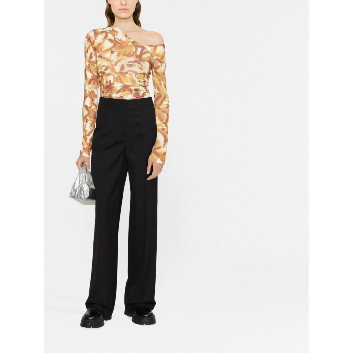 wool flared trousers - Img 2