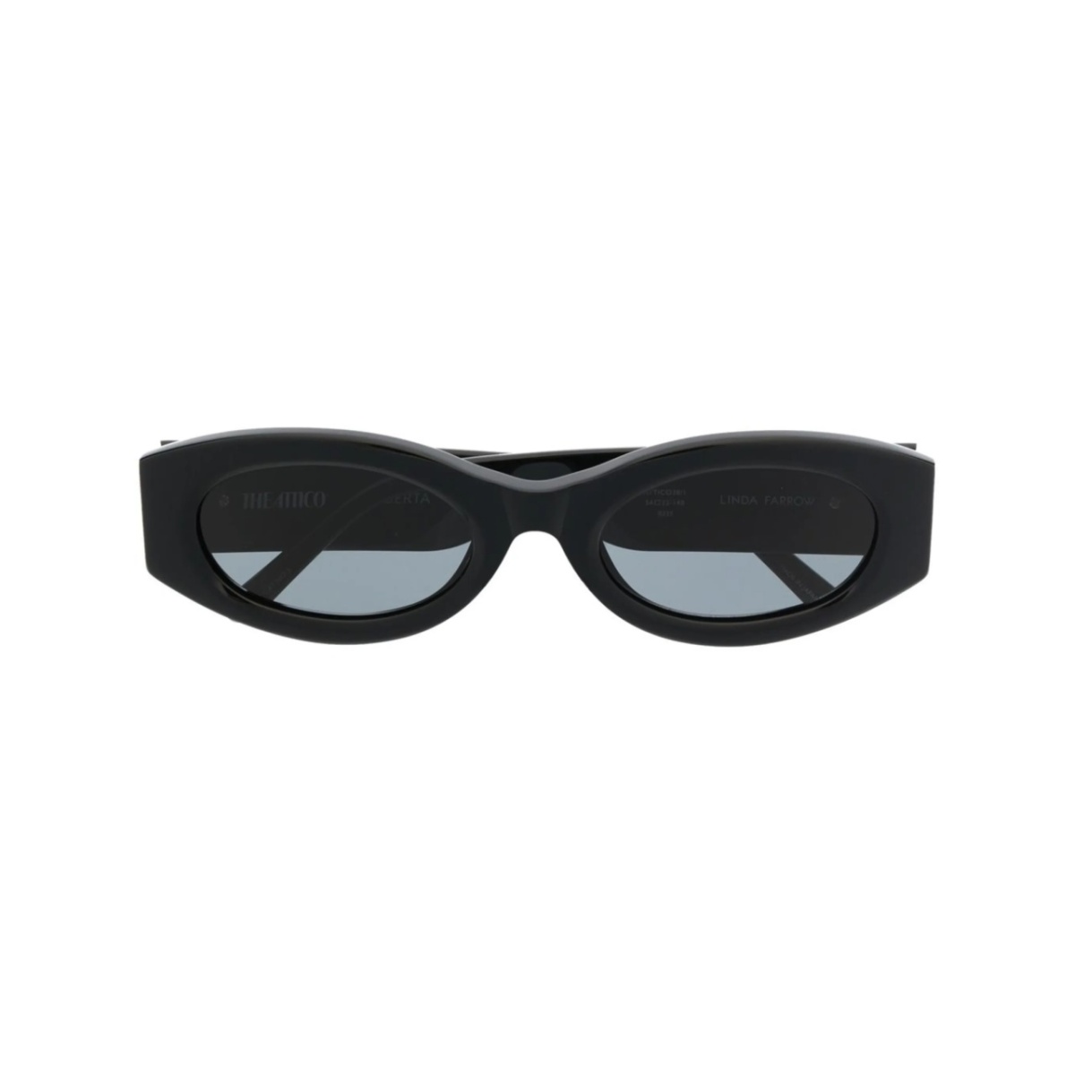 x Linda Farrow Berta rectangle-frame sunglasses