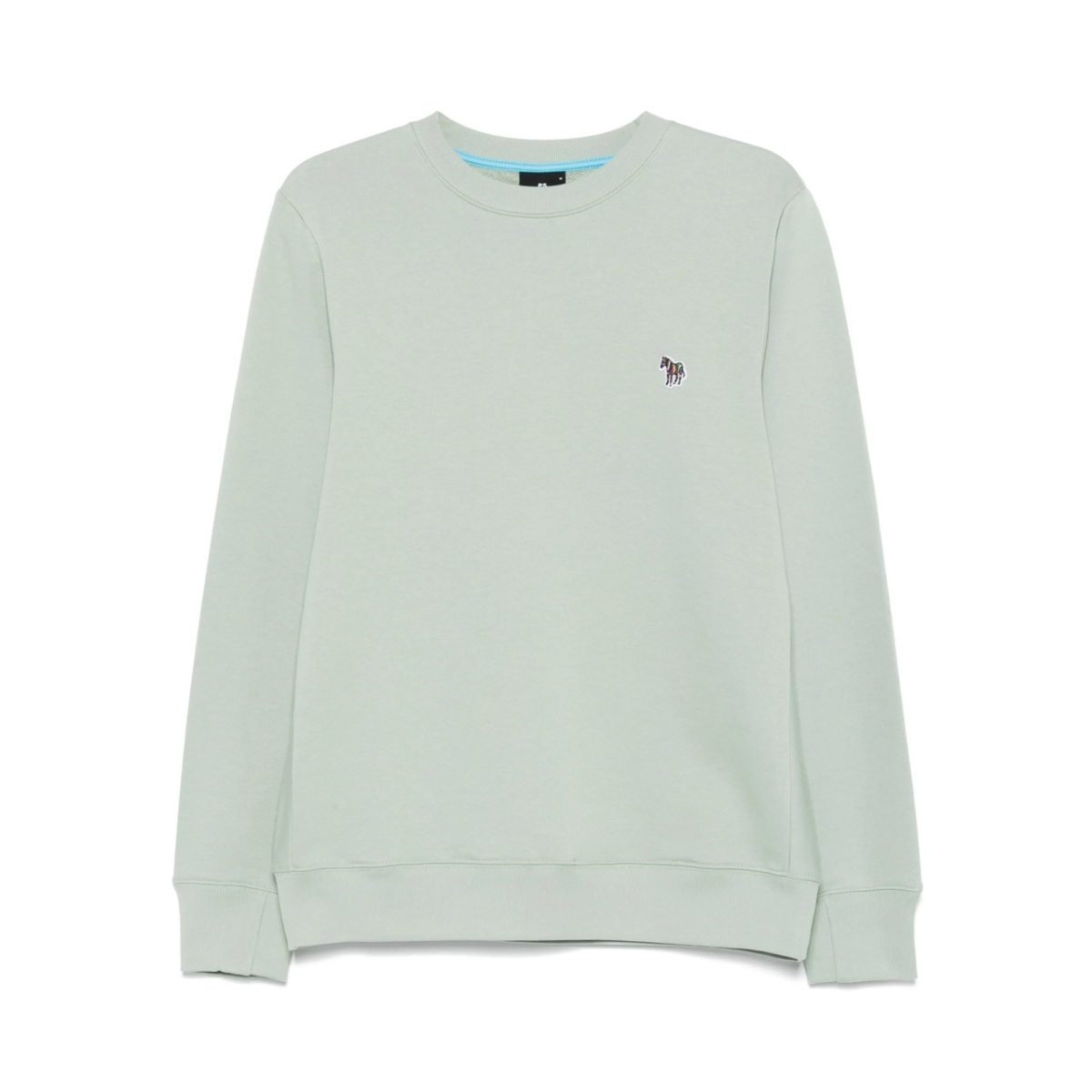 Zebra-patch sweatshirt