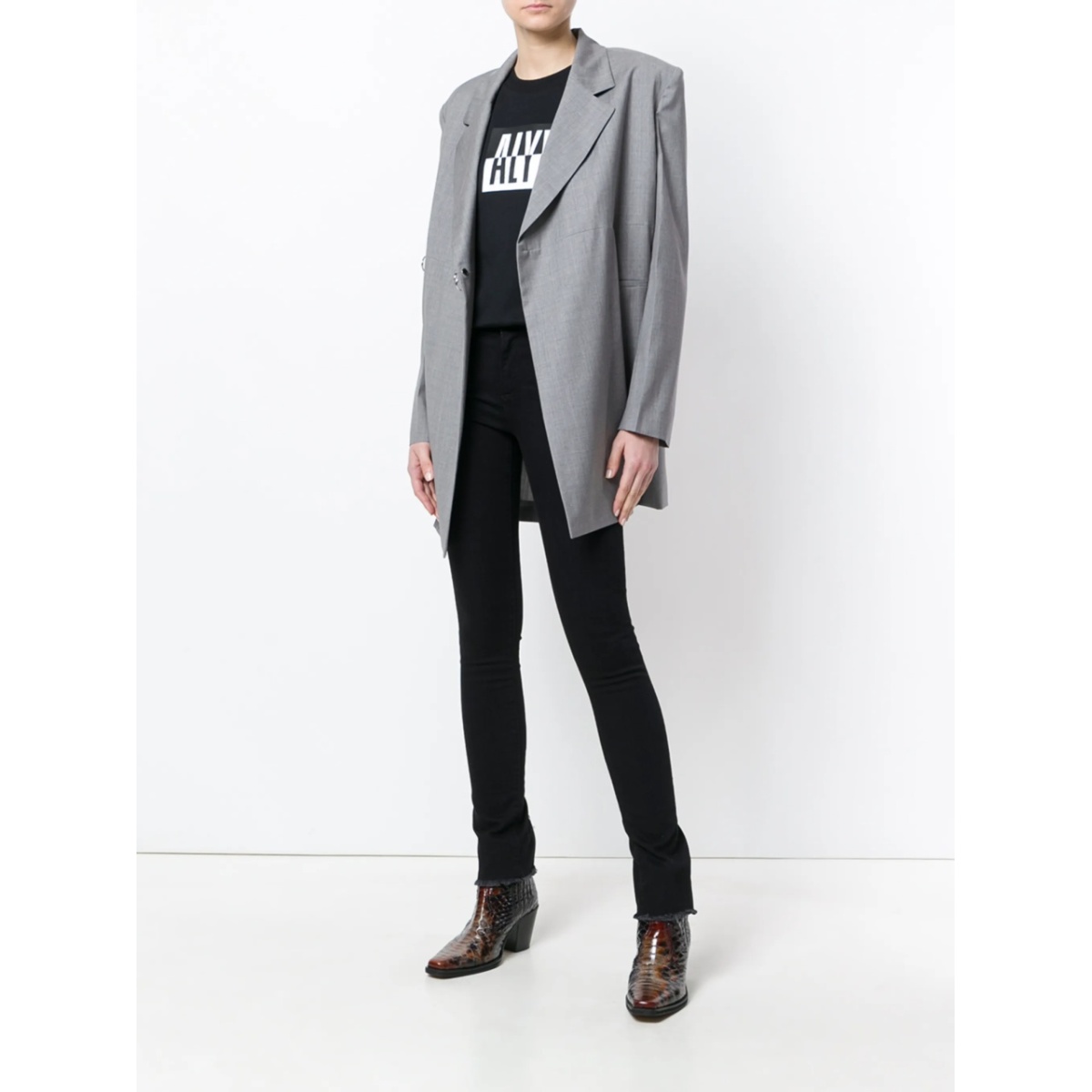 Zip detail skinny jeans - Img 2