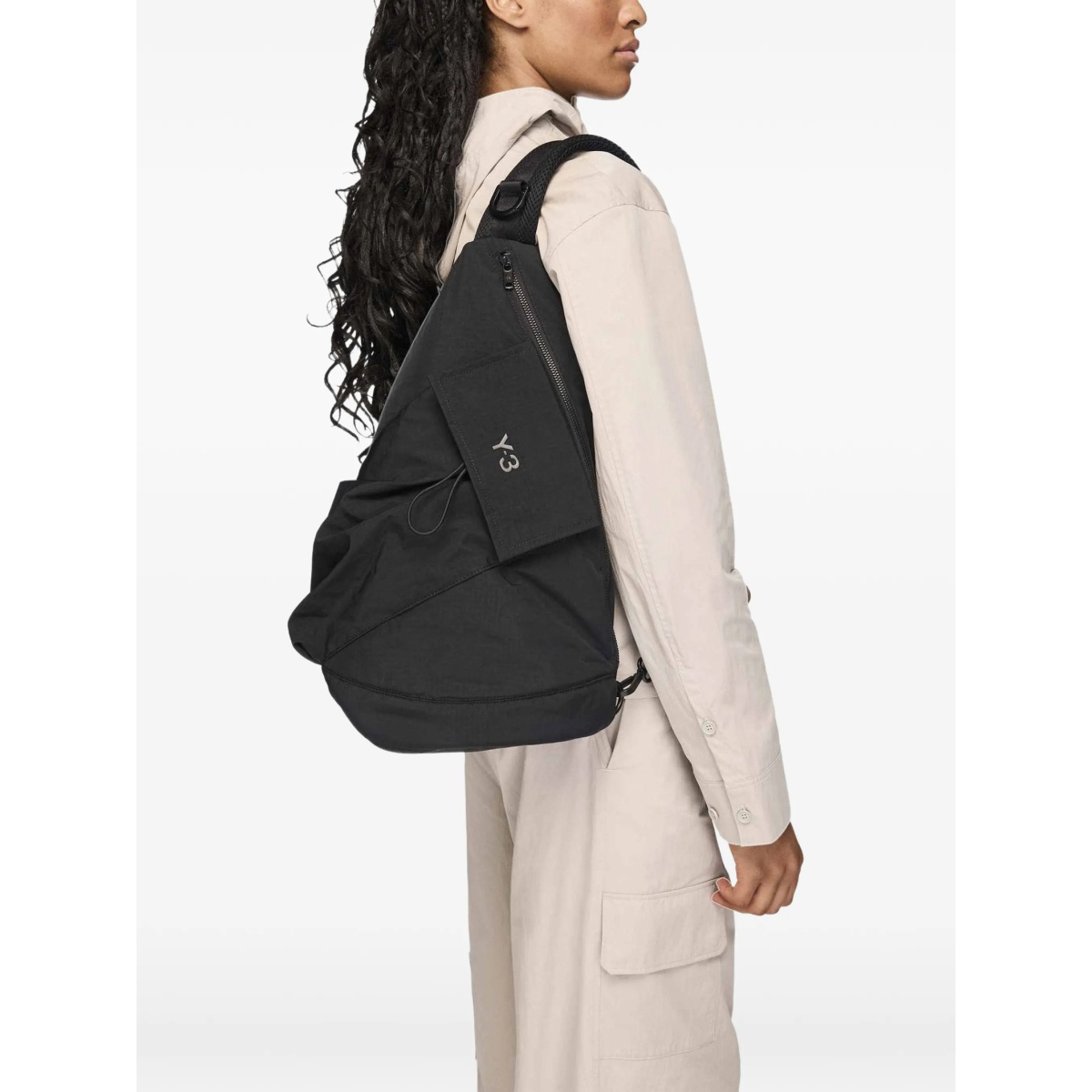 zip-fastening shoulder bag - Img 2