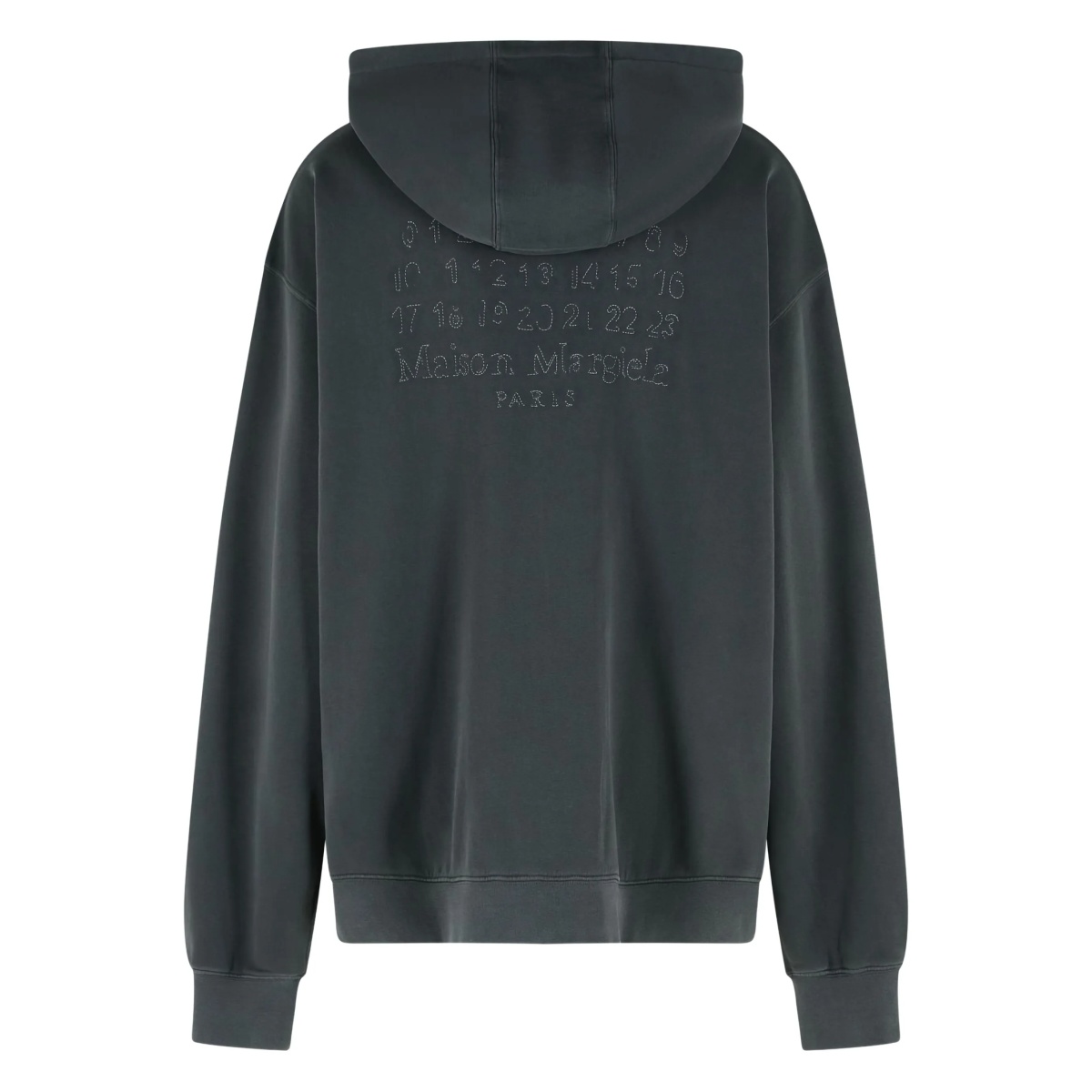 zip-up drawstring hoodie - Img 2