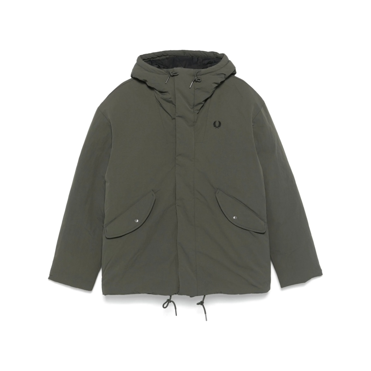 zip-up puffer jacket
