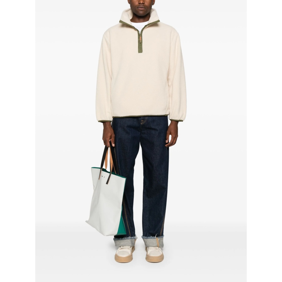 zip-up sweatshirt - Img 2