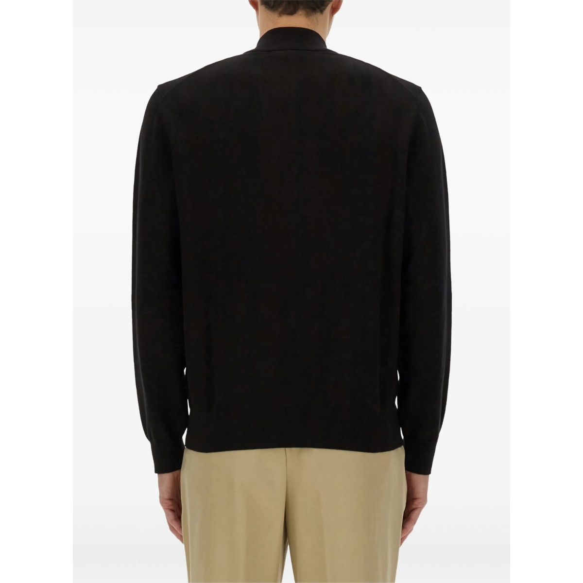 zipped cotton sweatshirt - Img 3