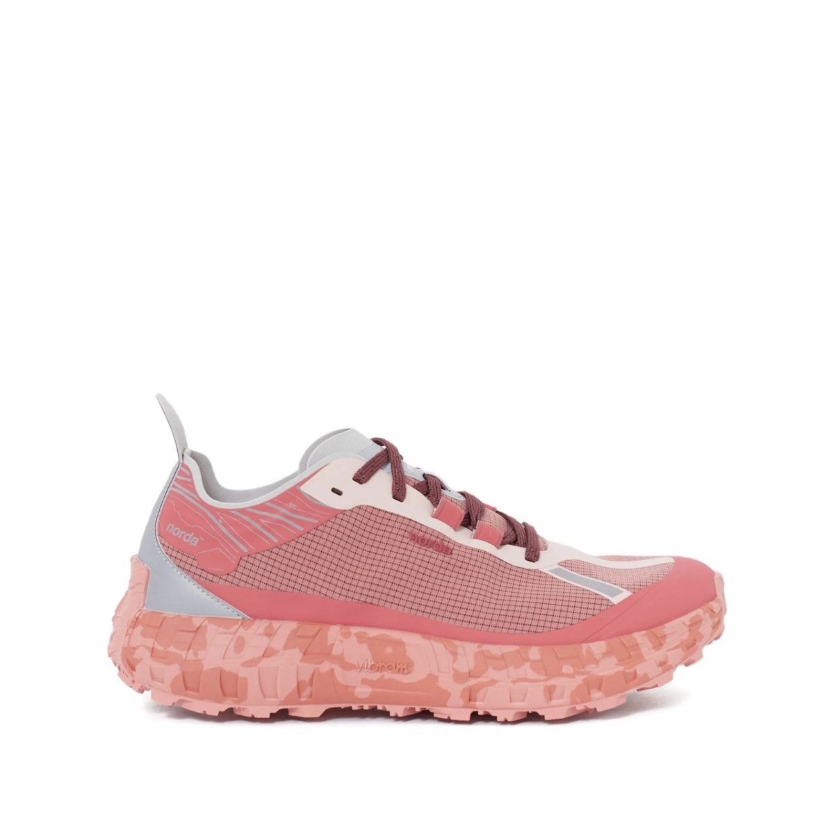 001 mesh-panel sneakers